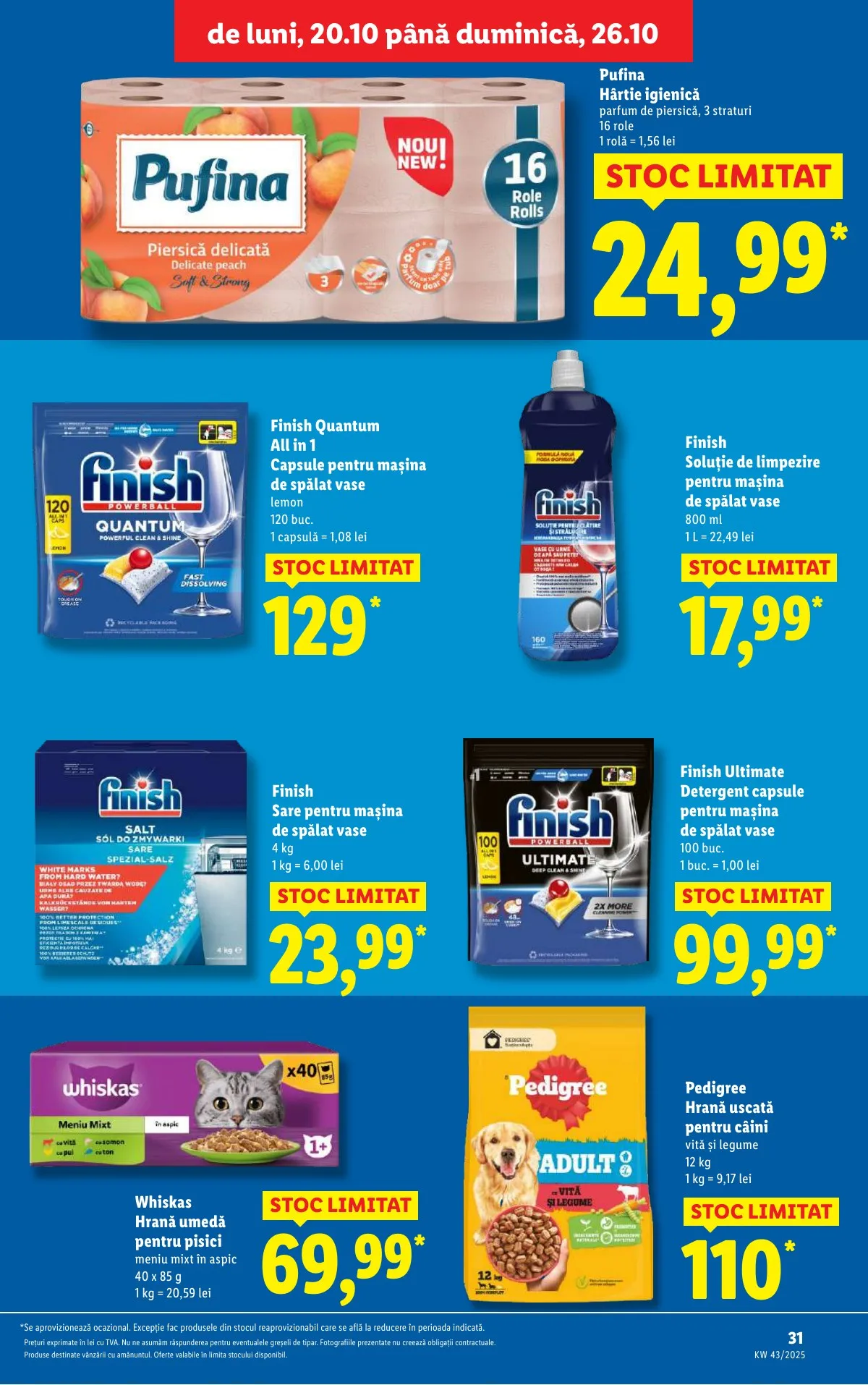 Lidl akciós újság Románia 10.20–10.26 – 31. oldal