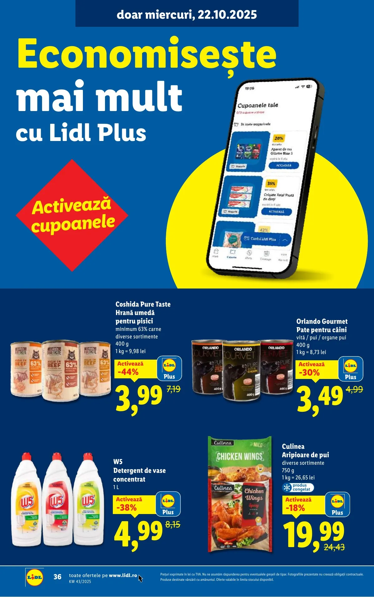 Lidl akciós újság Románia 10.20–10.26 – 36. oldal