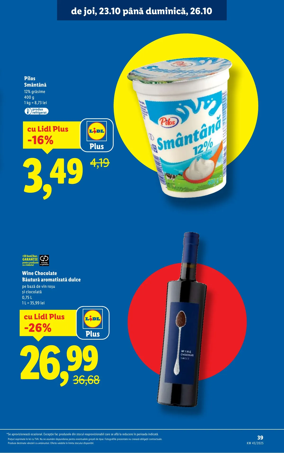 Lidl akciós újság Románia 10.20–10.26 – 39. oldal