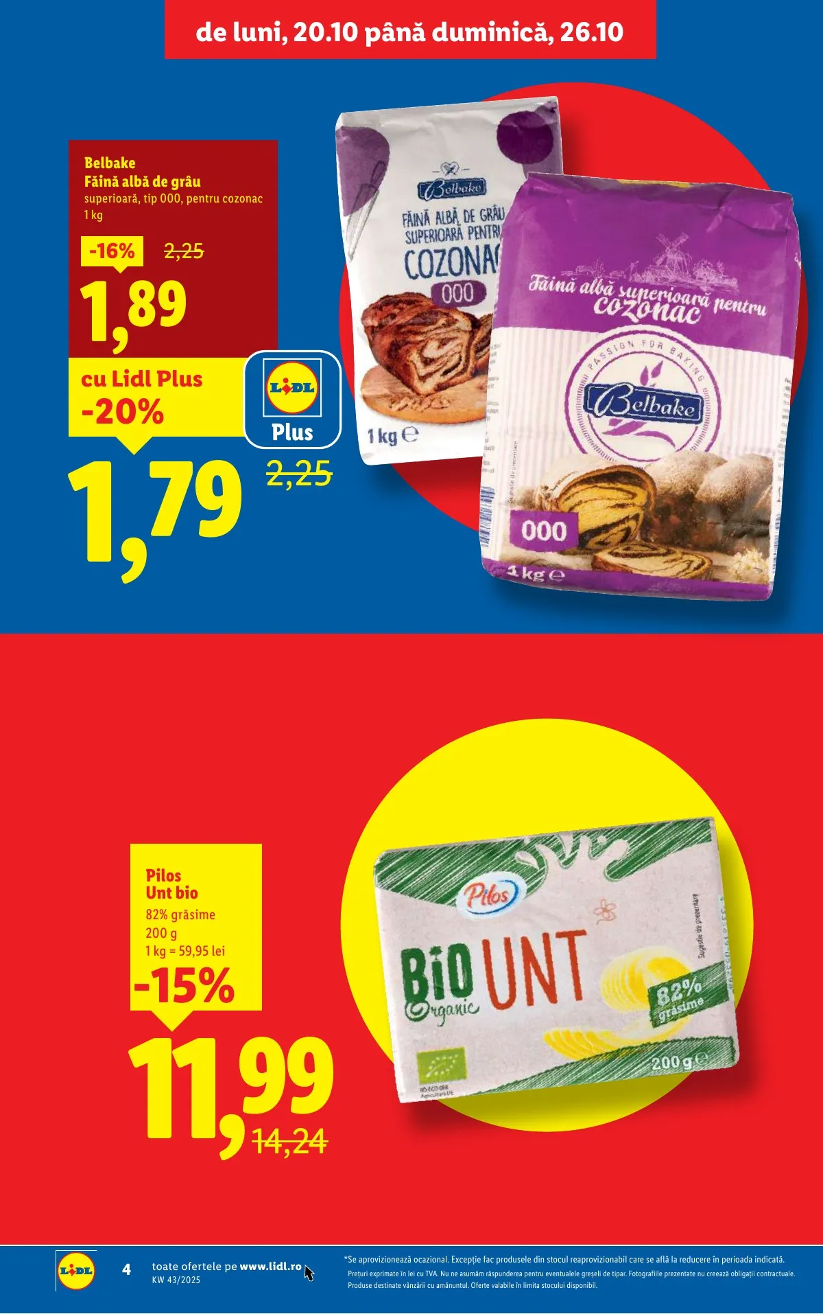 Lidl akciós újság Románia 10.20–10.26 – 4. oldal
