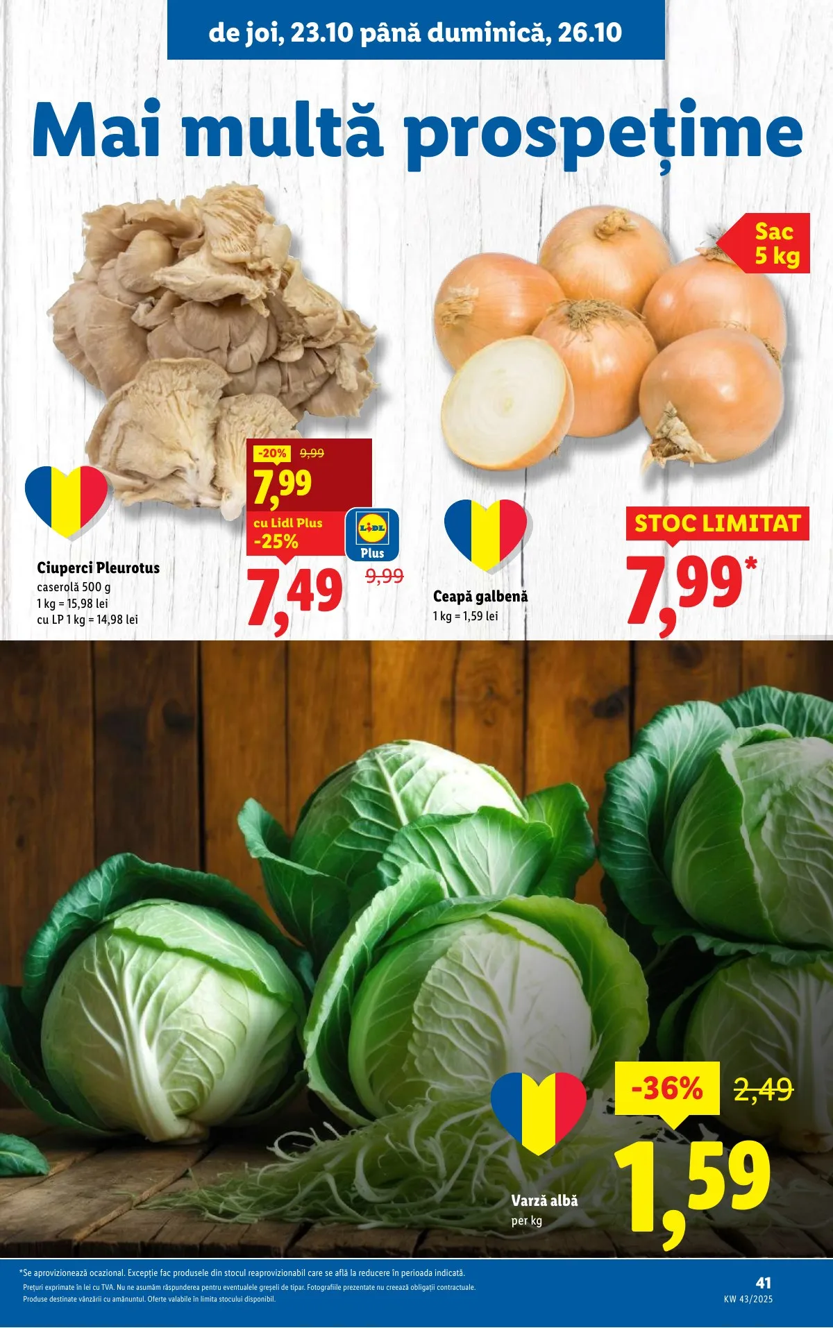Lidl akciós újság Románia 10.20–10.26 – 41. oldal