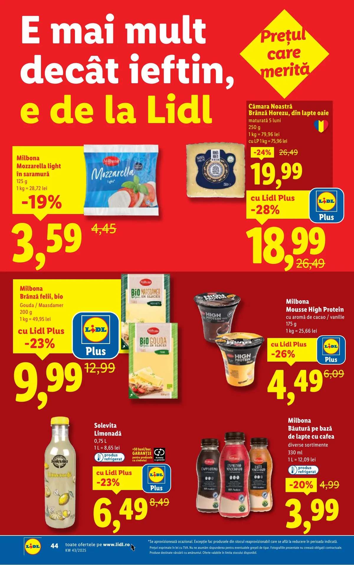 Lidl akciós újság Románia 10.20–10.26 – 44. oldal
