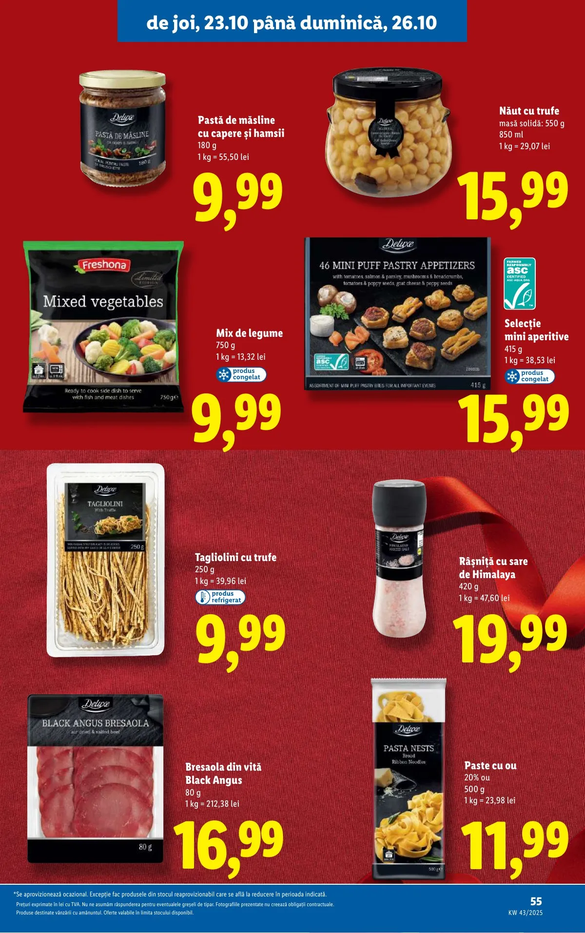 Lidl akciós újság Románia 10.20–10.26 – 55. oldal
