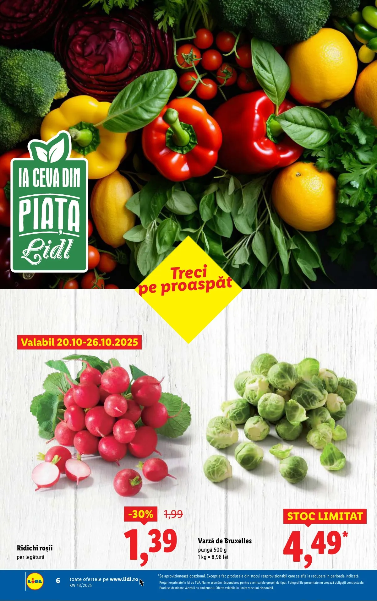 Lidl akciós újság Románia 10.20–10.26 – 6. oldal