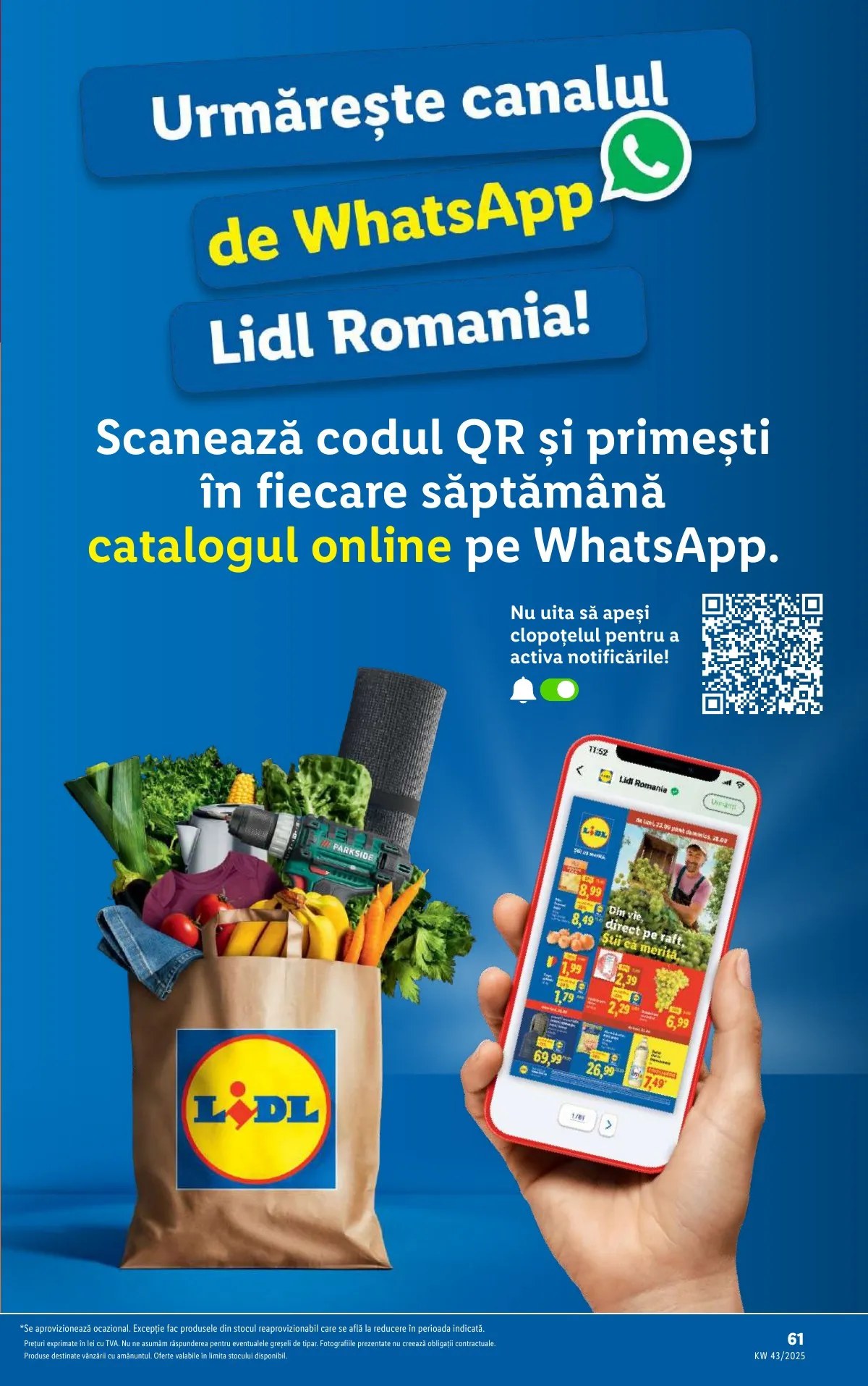 Lidl akciós újság Románia 10.20–10.26 – 61. oldal