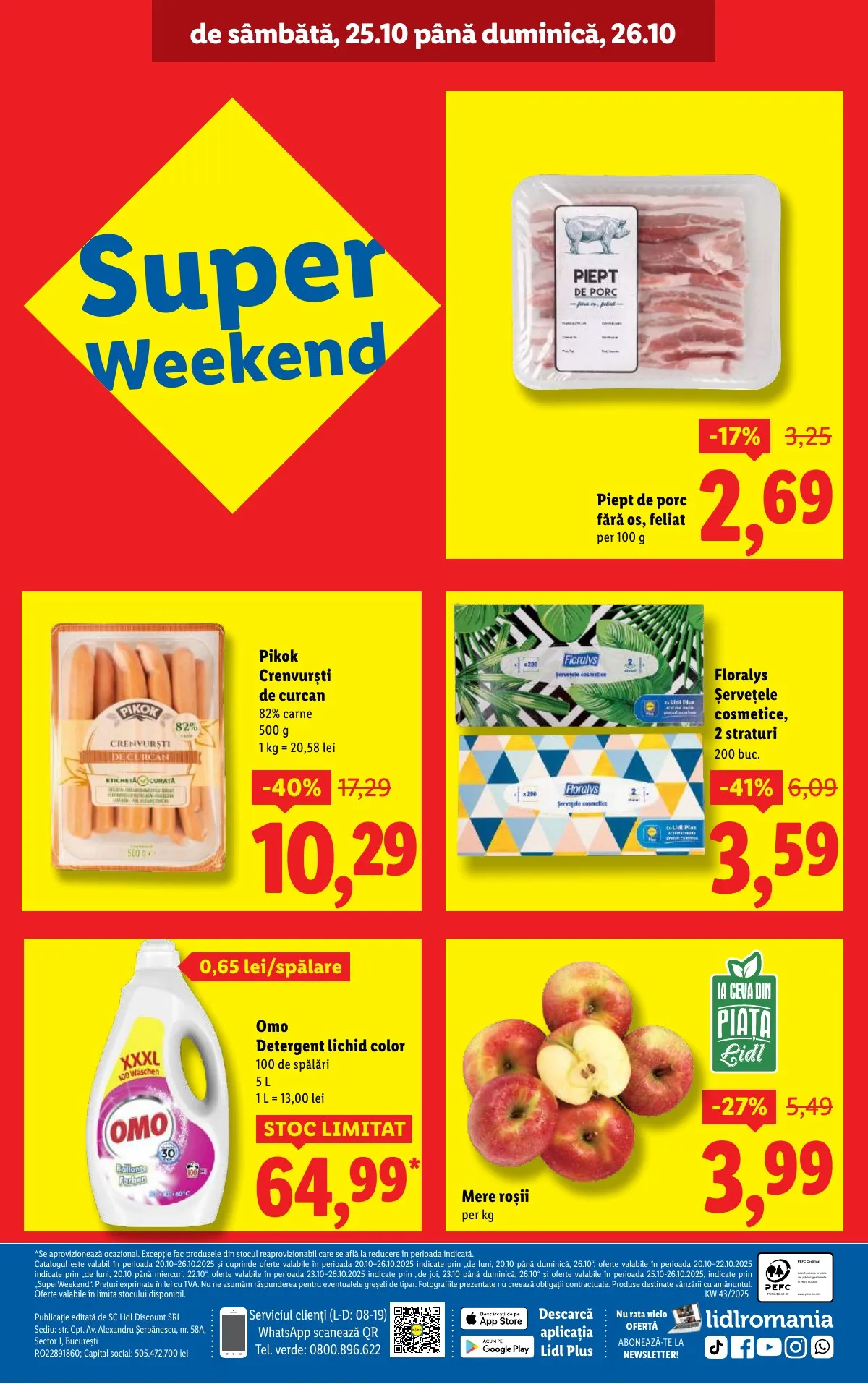 Lidl akciós újság Románia 10.20–10.26 – 62. oldal