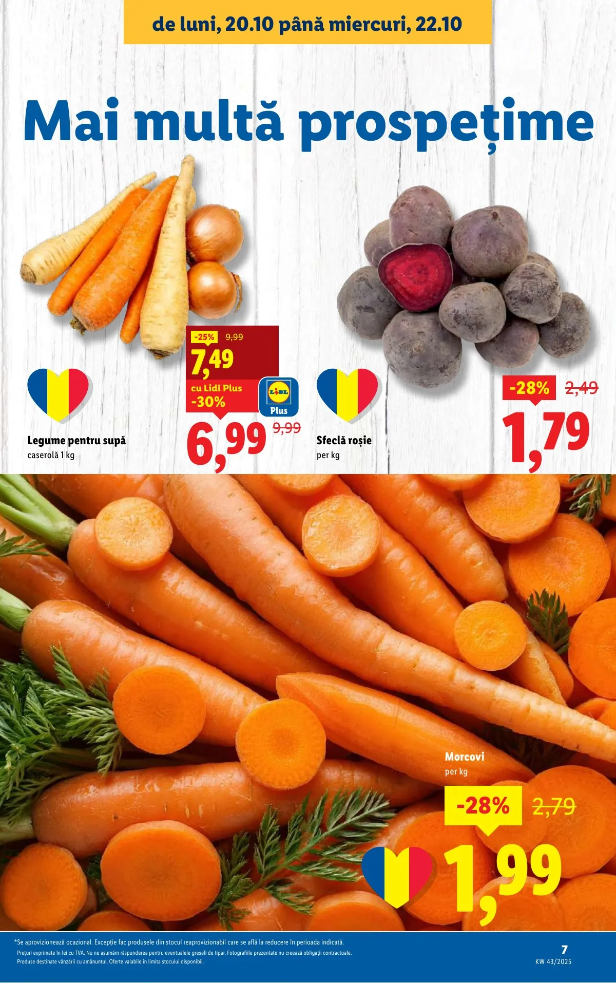 Lidl akciós újság Románia 10.20–10.26 – 7. oldal