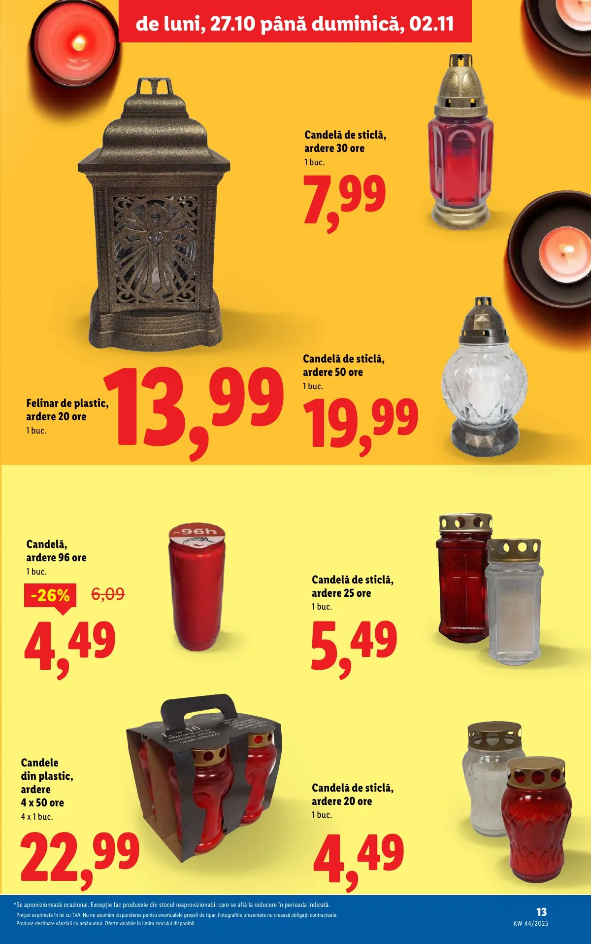 Lidl akciós újság Románia 10.27–11.02 – 13. oldal