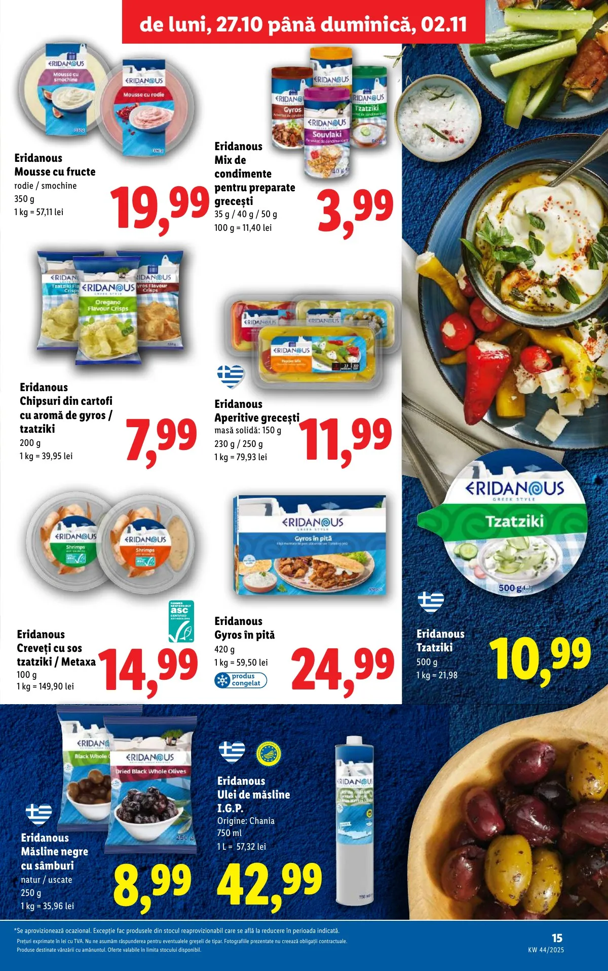 Lidl akciós újság Románia 10.27–11.02 – 15. oldal