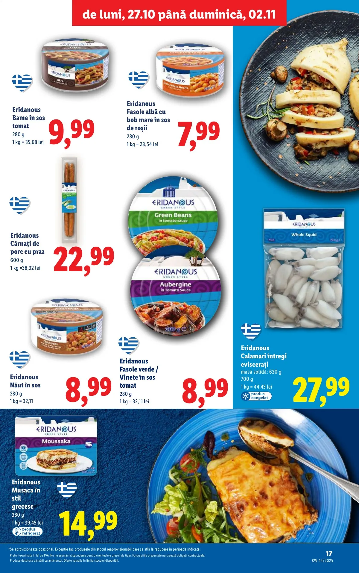 Lidl akciós újság Románia 10.27–11.02 – 17. oldal