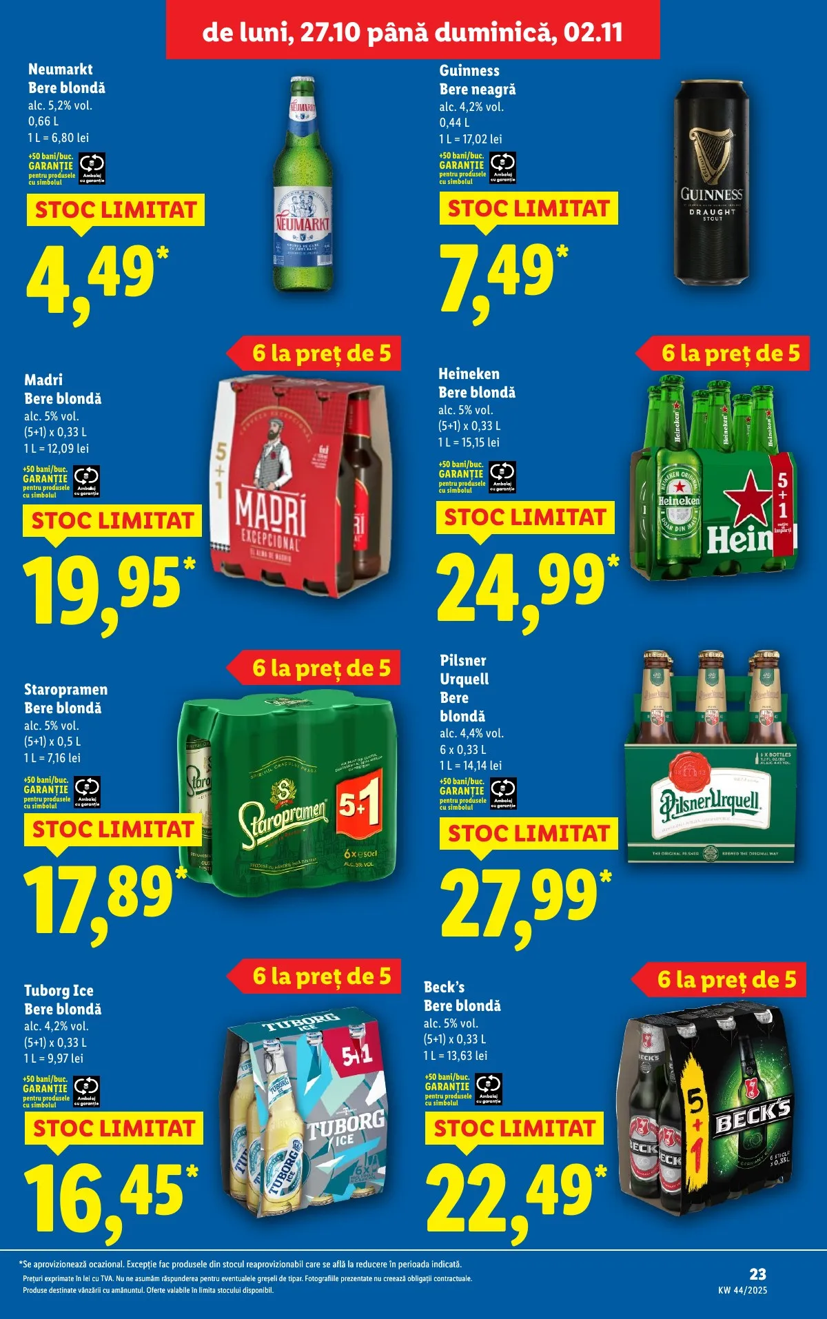 Lidl akciós újság Románia 10.27–11.02 – 23. oldal