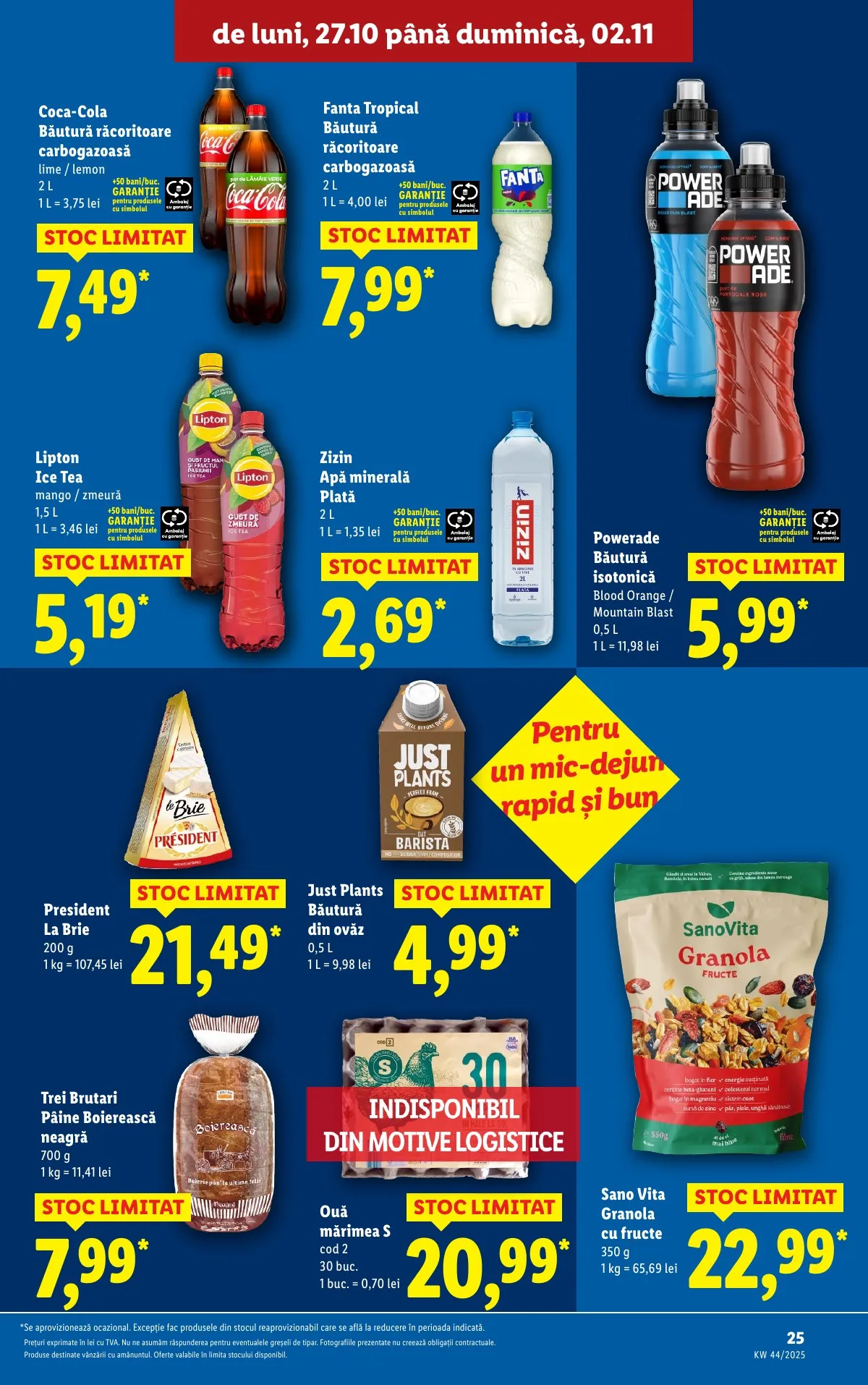 Lidl akciós újság Románia 10.27–11.02 – 25. oldal