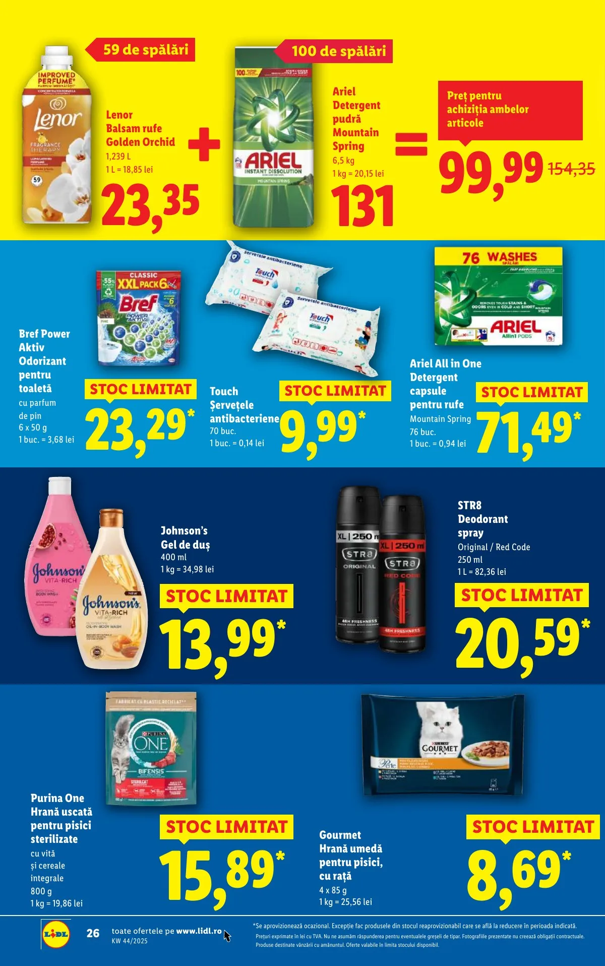 Lidl akciós újság Románia 10.27–11.02 – 26. oldal