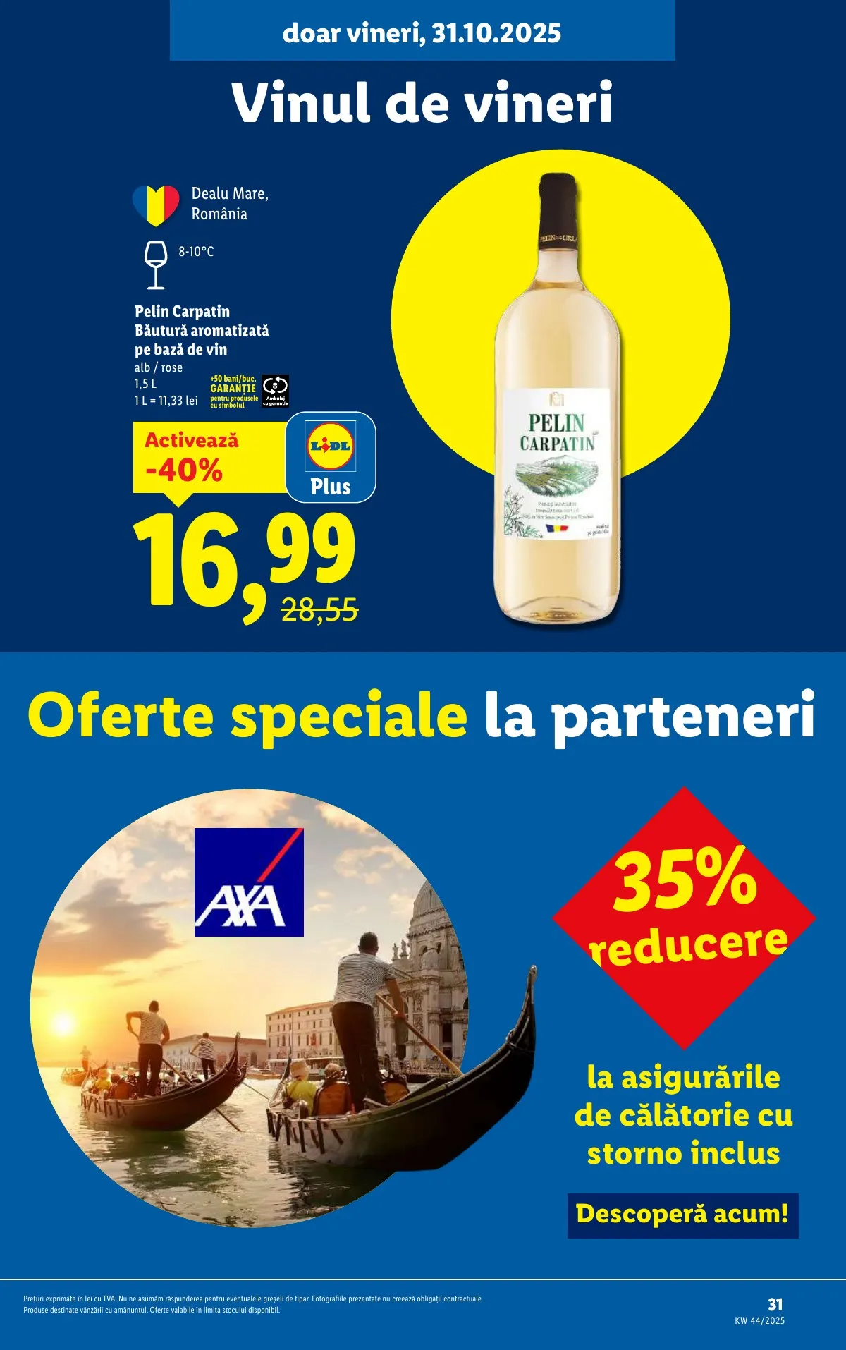 Lidl akciós újság Románia 10.27–11.02 – 31. oldal