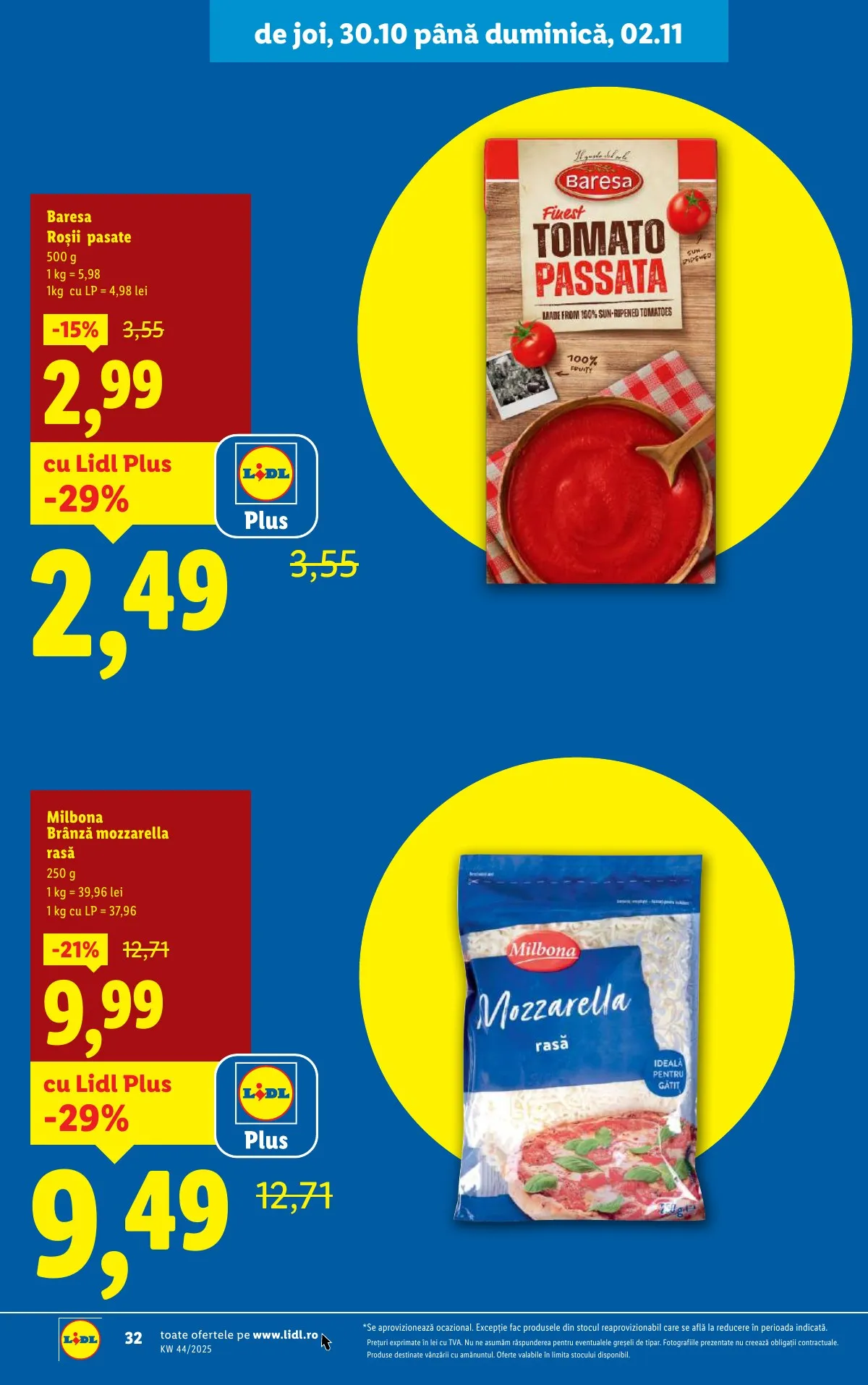 Lidl akciós újság Románia 10.27–11.02 – 32. oldal