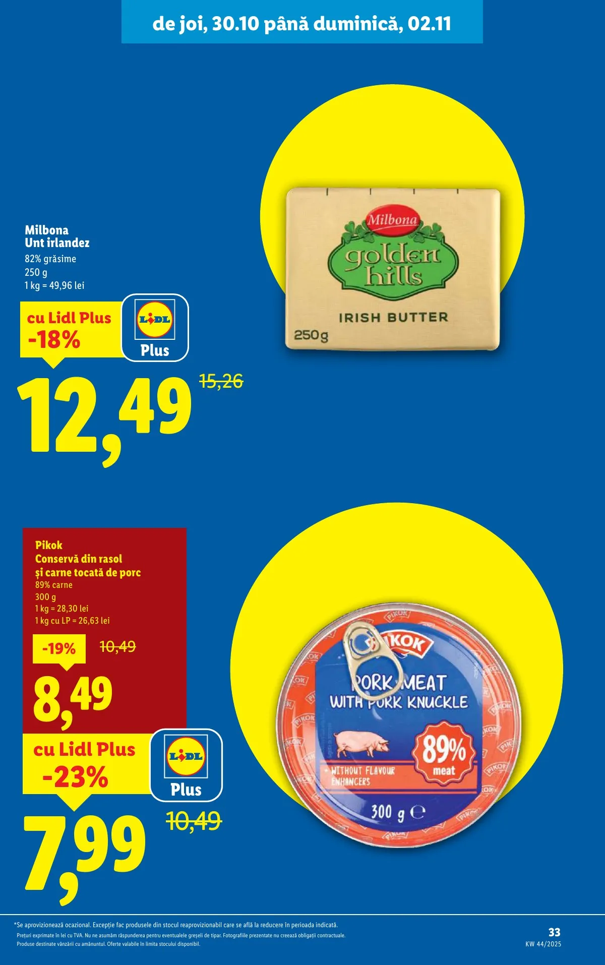 Lidl akciós újság Románia 10.27–11.02 – 33. oldal