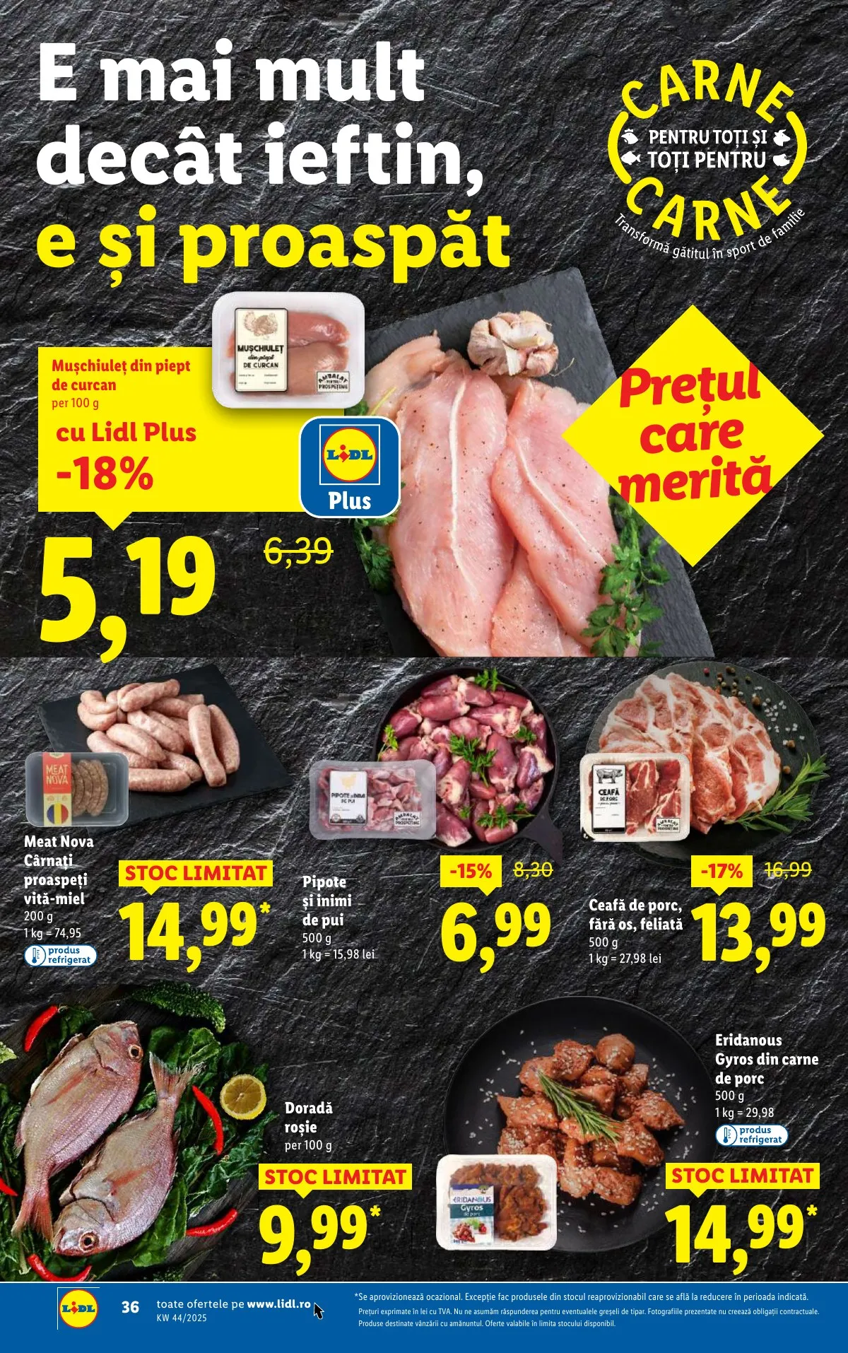 Lidl akciós újság Románia 10.27–11.02 – 36. oldal