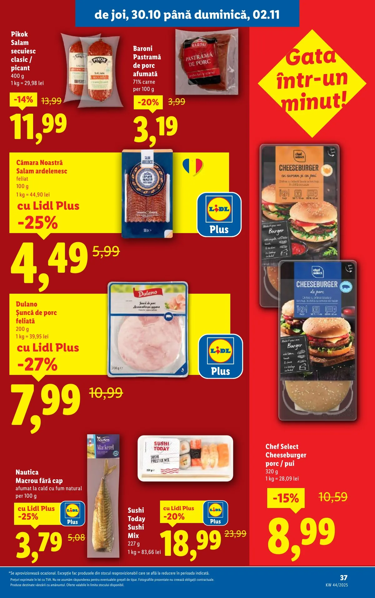 Lidl akciós újság Románia 10.27–11.02 – 37. oldal