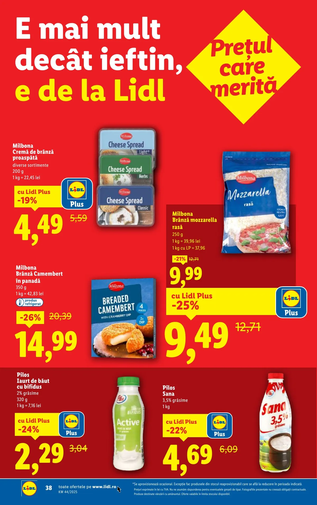 Lidl akciós újság Románia 10.27–11.02 – 38. oldal