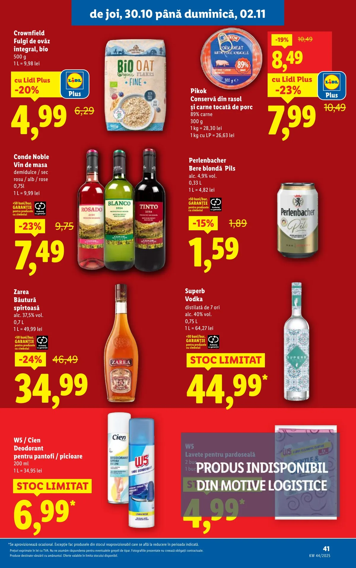 Lidl akciós újság Románia 10.27–11.02 – 41. oldal