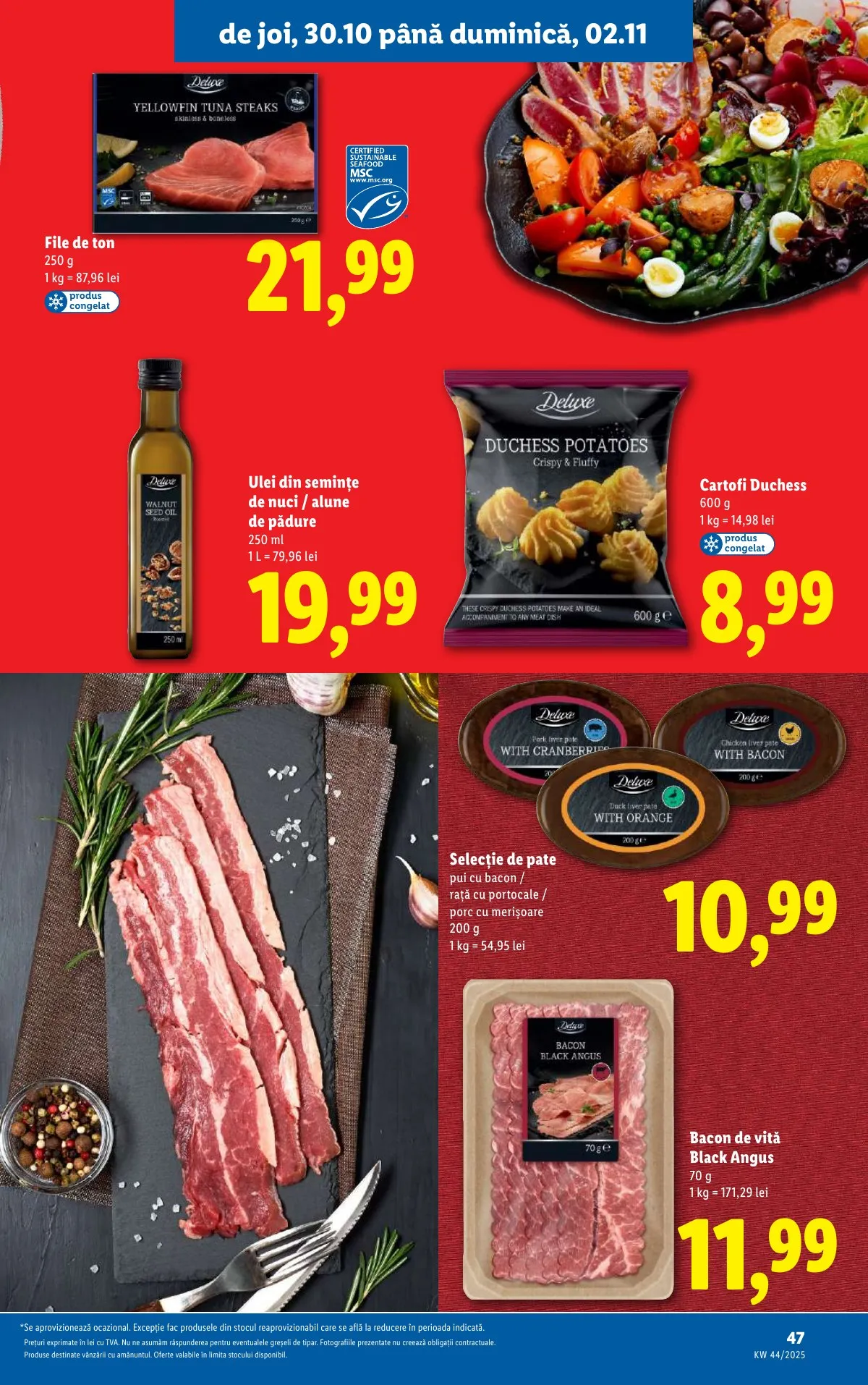 Lidl akciós újság Románia 10.27–11.02 – 47. oldal