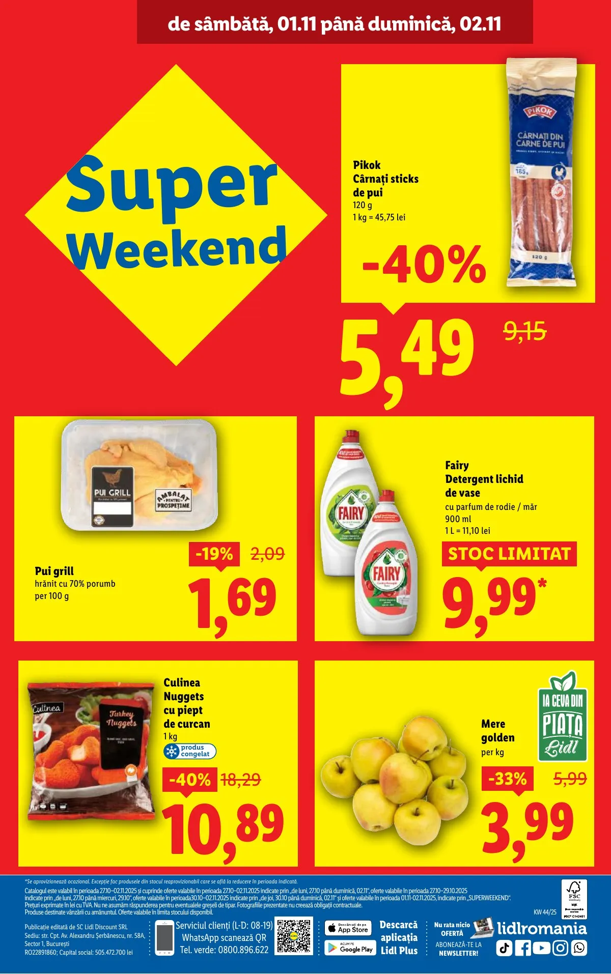 Lidl akciós újság Románia 10.27–11.02 – 48. oldal