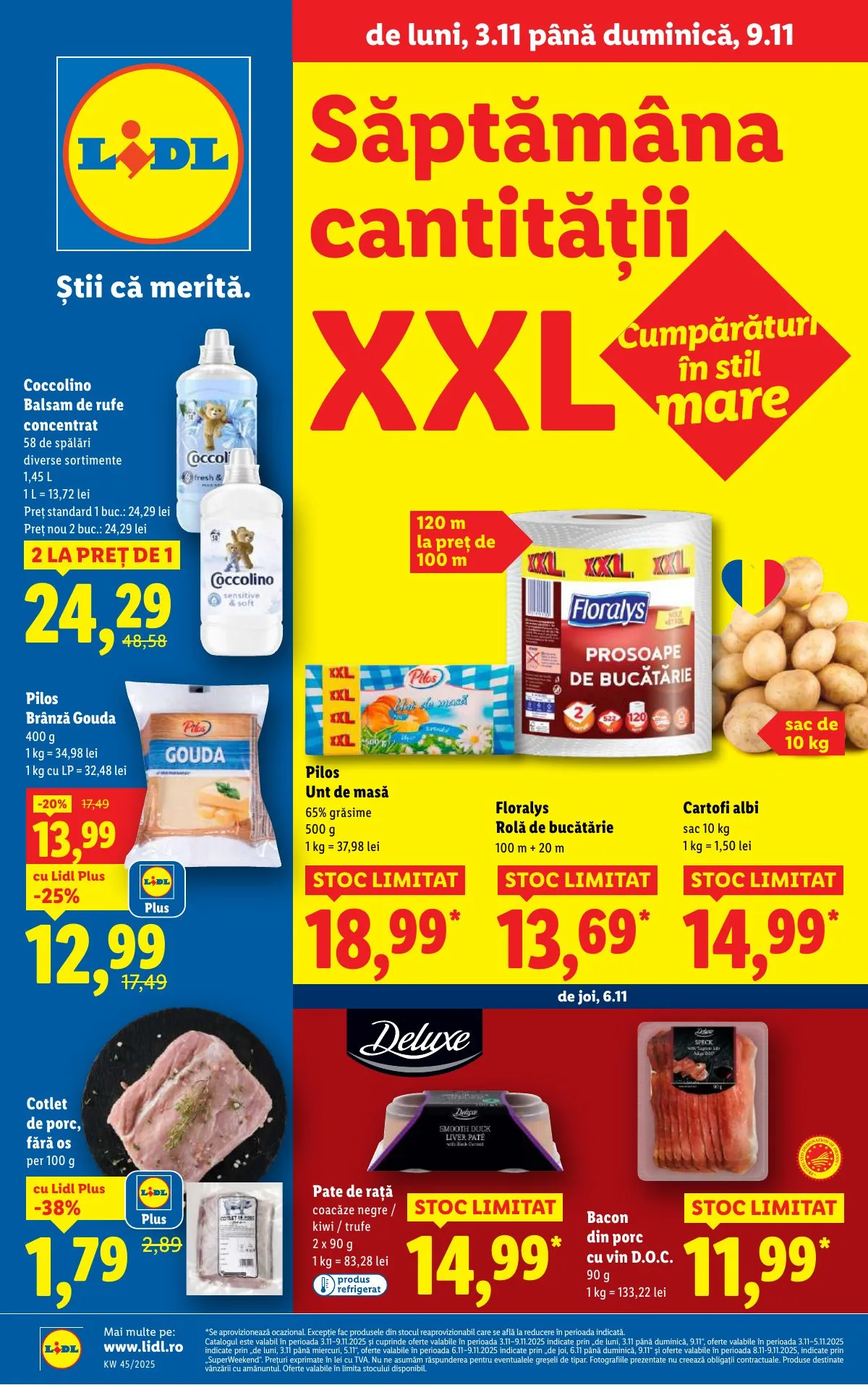 Lidl akciós újság Románia 11.03–11.09