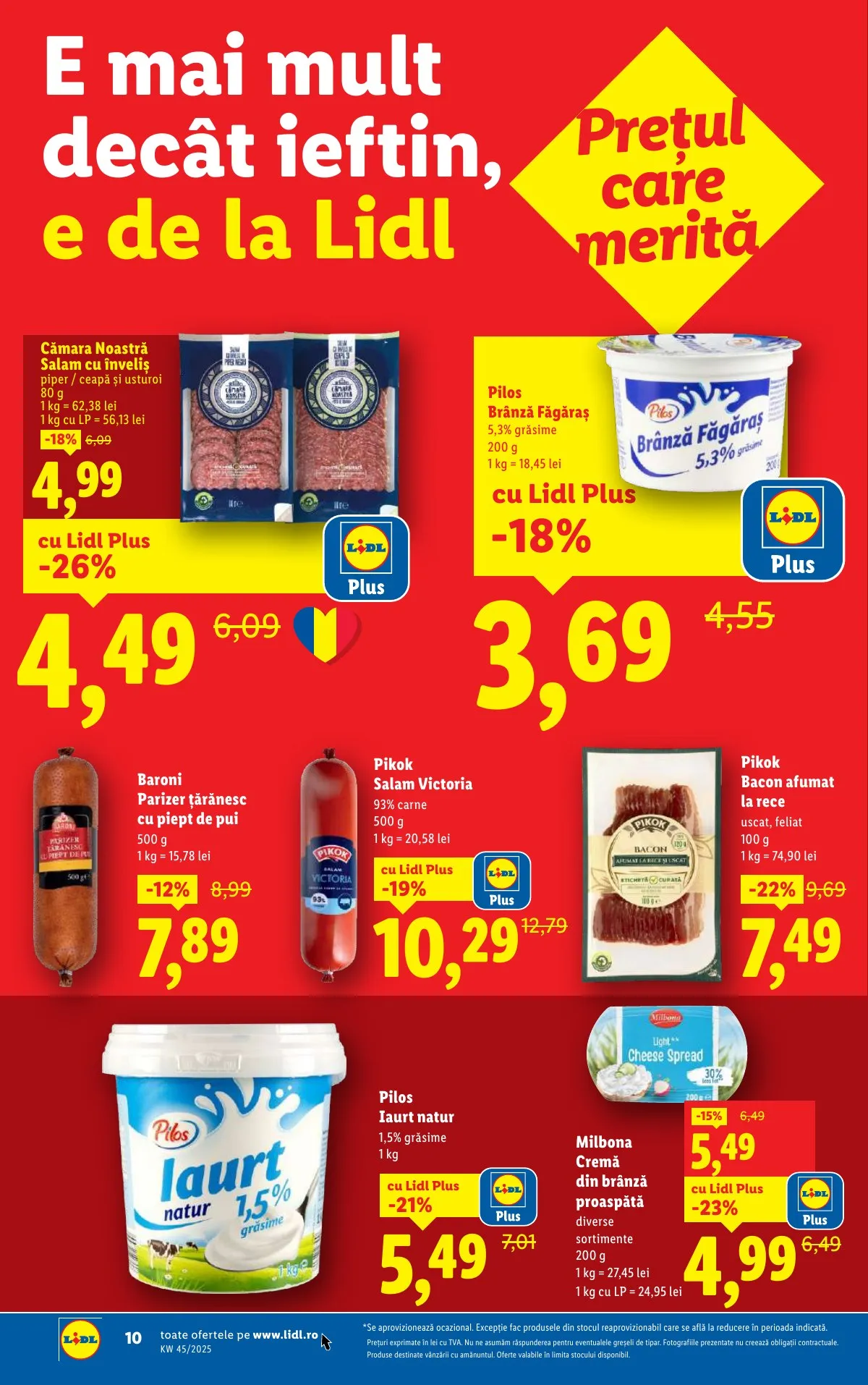 Lidl akciós újság Románia 11.03–11.09 – 10. oldal