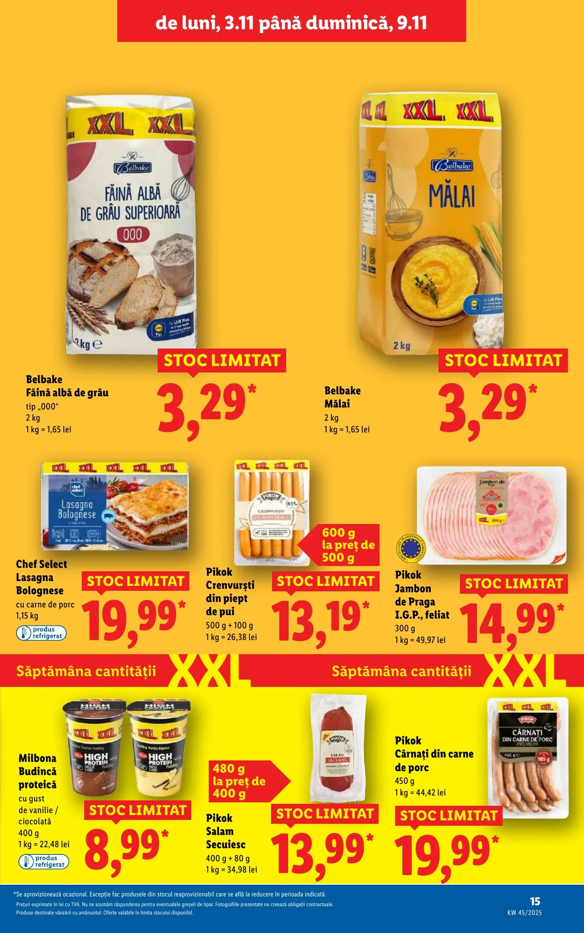 Lidl akciós újság Románia 11.03–11.09 – 15. oldal