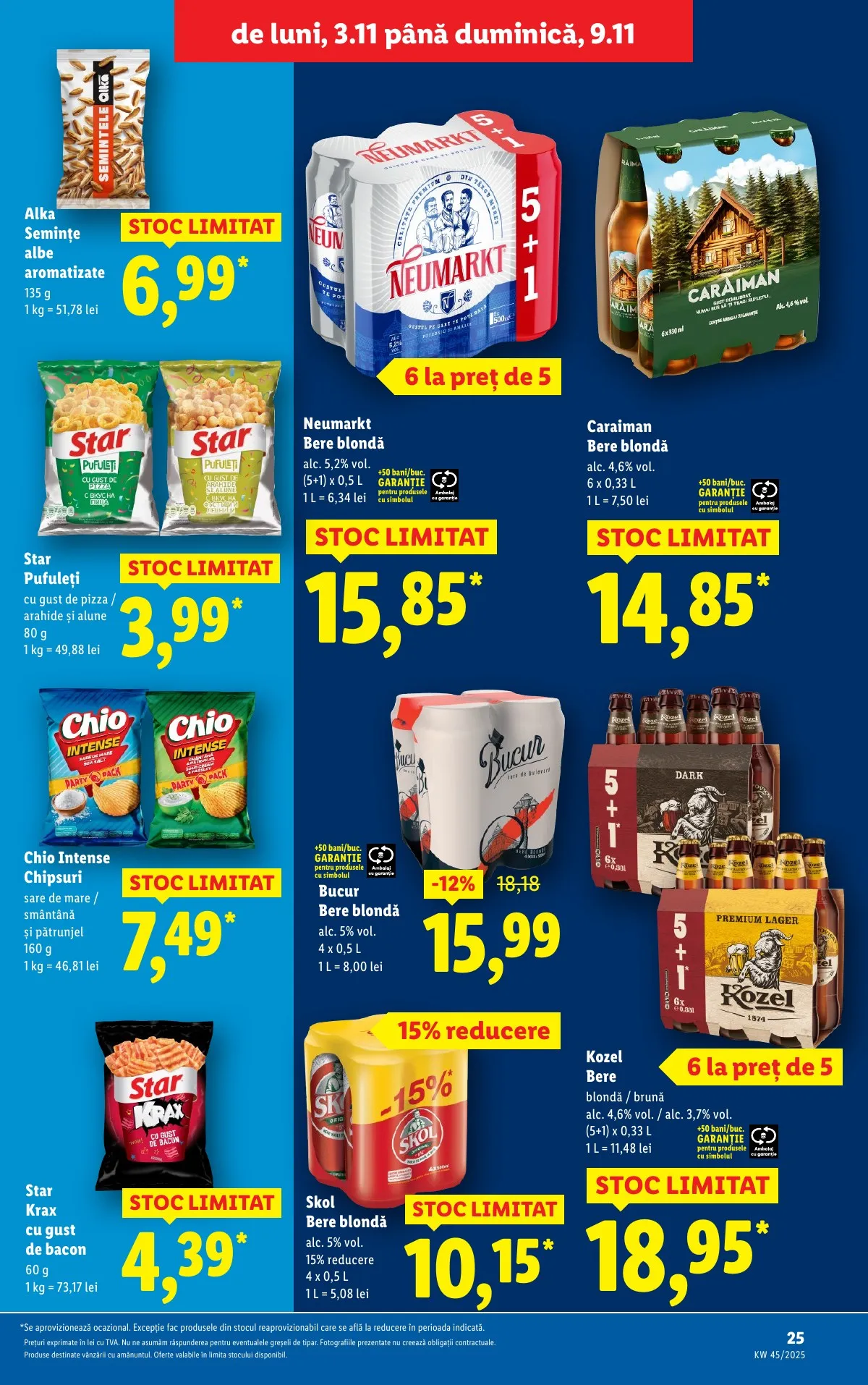 Lidl akciós újság Románia 11.03–11.09 – 25. oldal