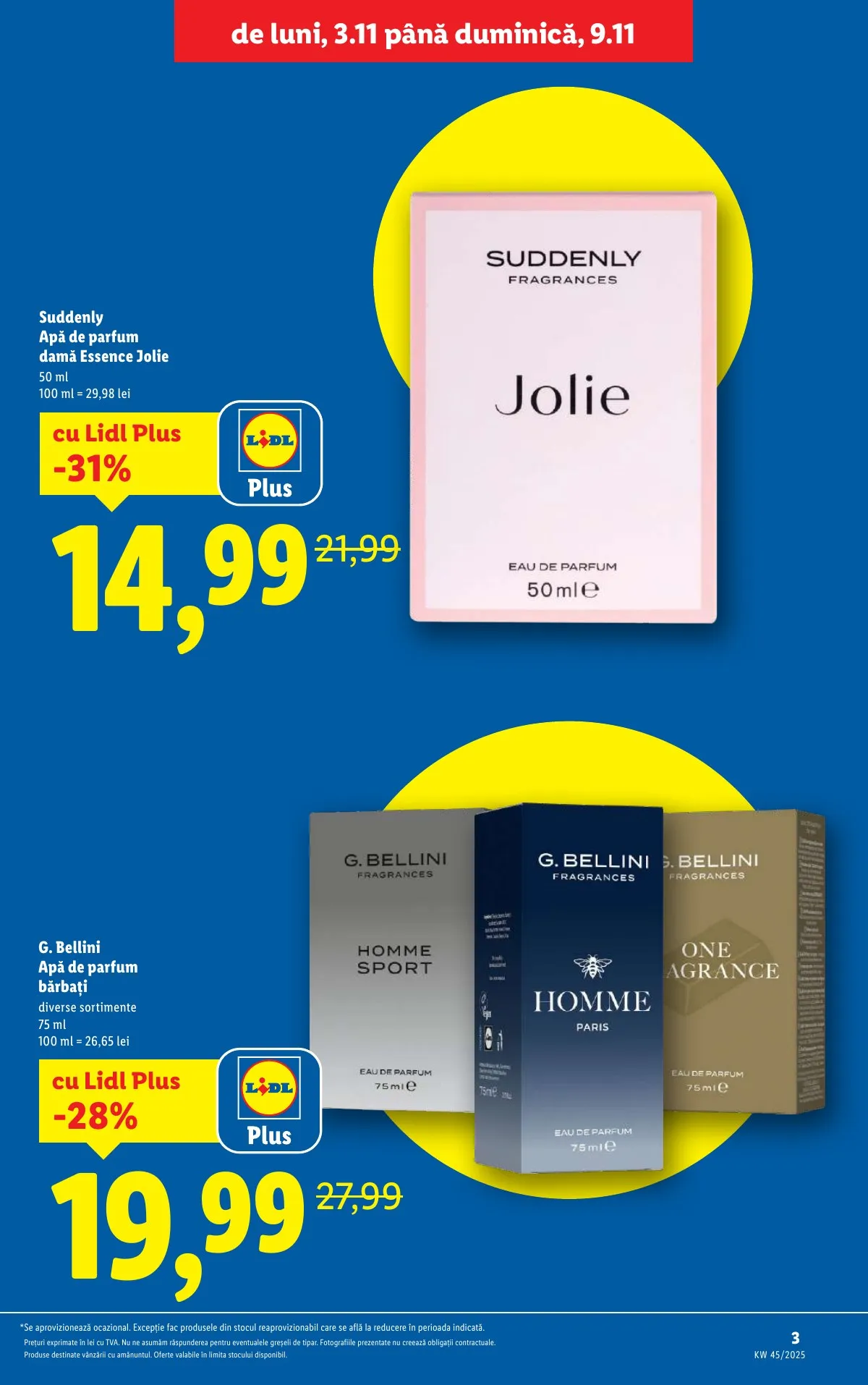 Lidl akciós újság Románia 11.03–11.09 – 3. oldal