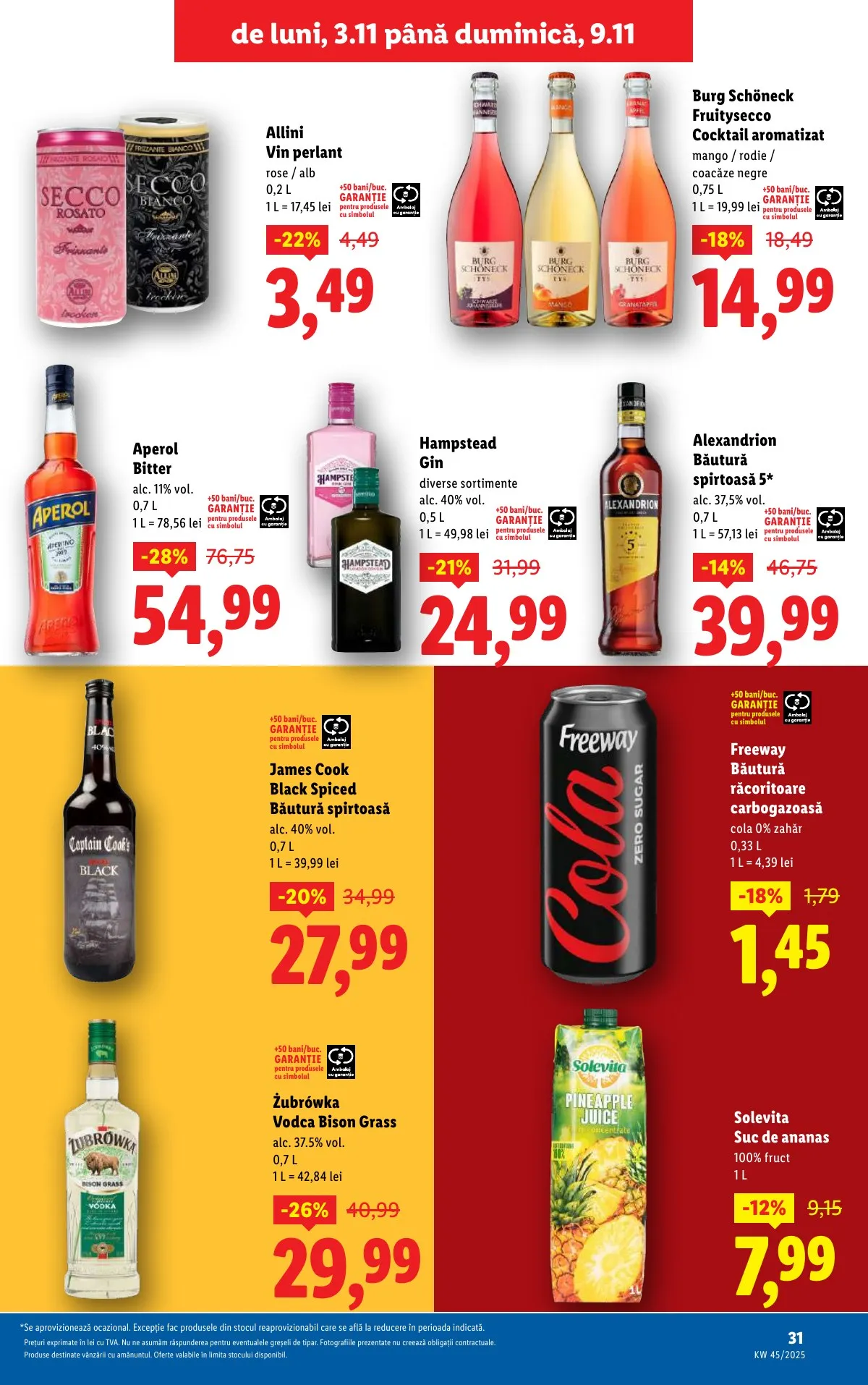 Lidl akciós újság Románia 11.03–11.09 – 31. oldal