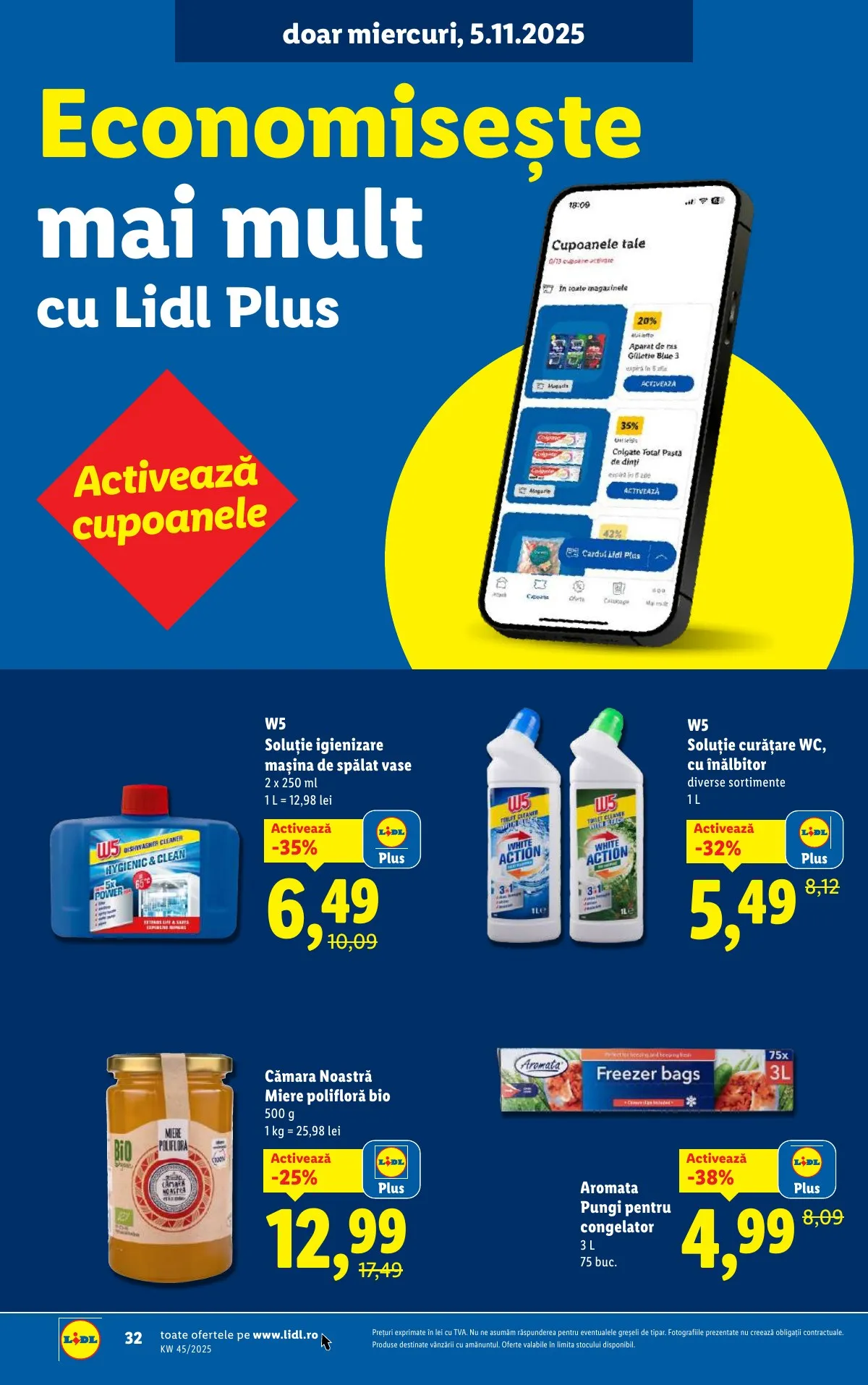 Lidl akciós újság Románia 11.03–11.09 – 32. oldal