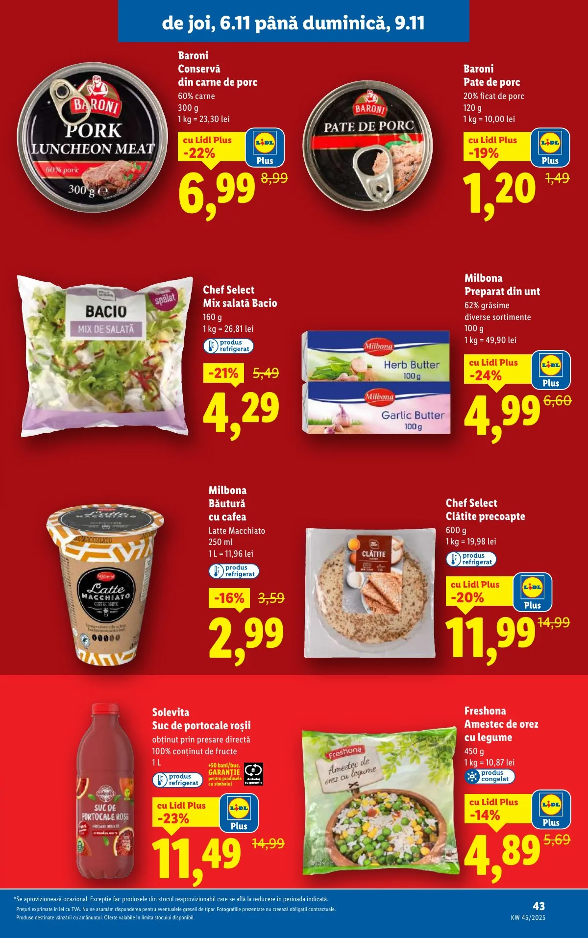 Lidl akciós újság Románia 11.03–11.09 – 43. oldal