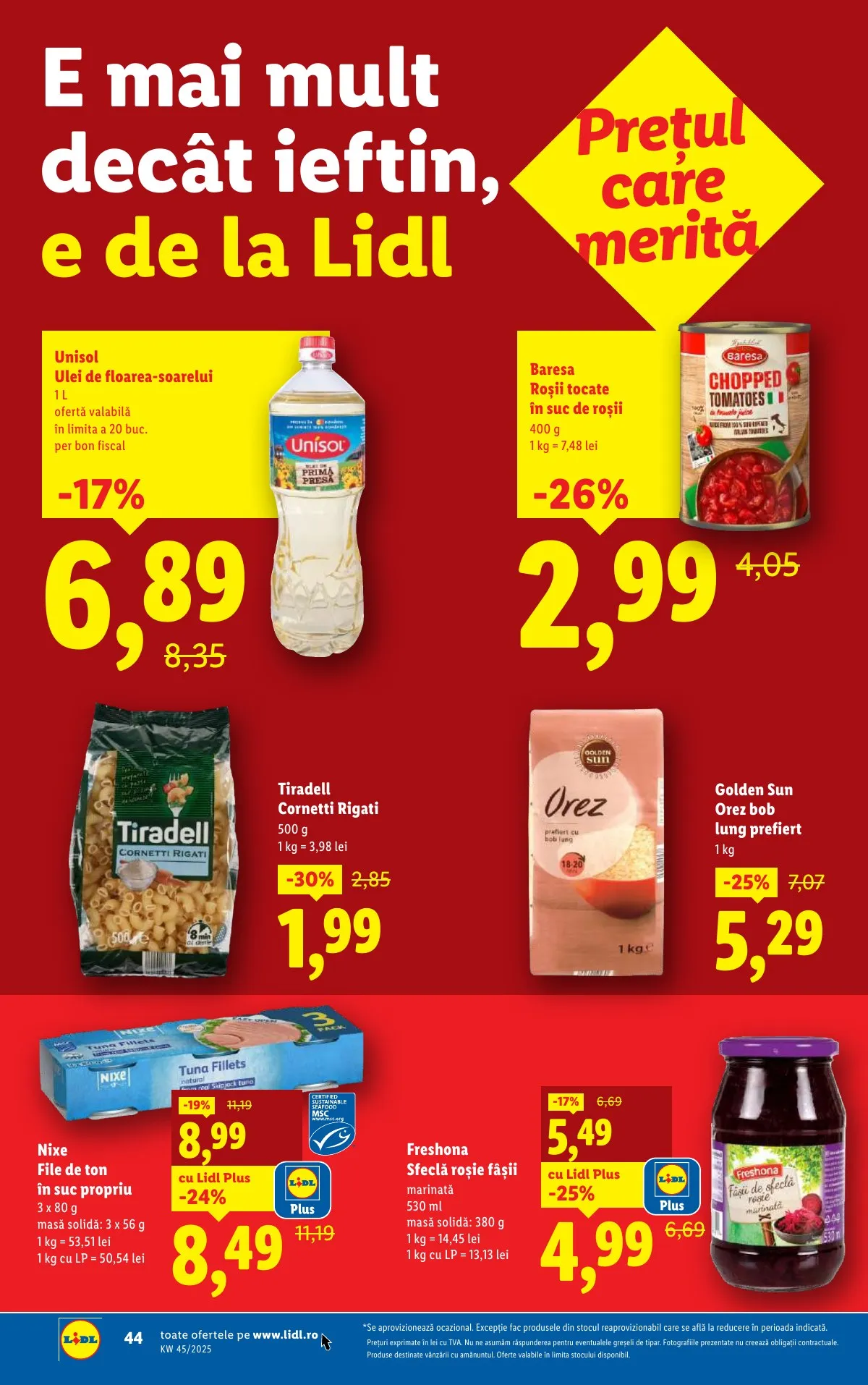 Lidl akciós újság Románia 11.03–11.09 – 44. oldal