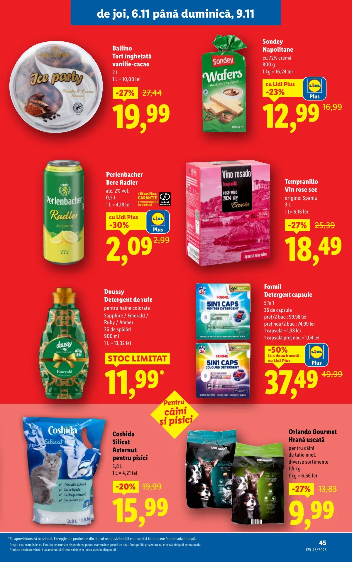 Lidl akciós újság Románia 11.03–11.09 – 45. oldal
