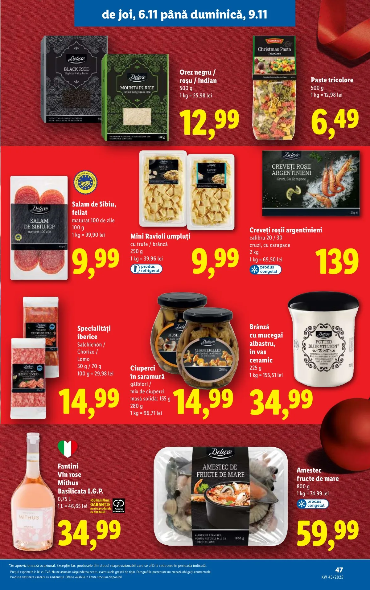Lidl akciós újság Románia 11.03–11.09 – 47. oldal