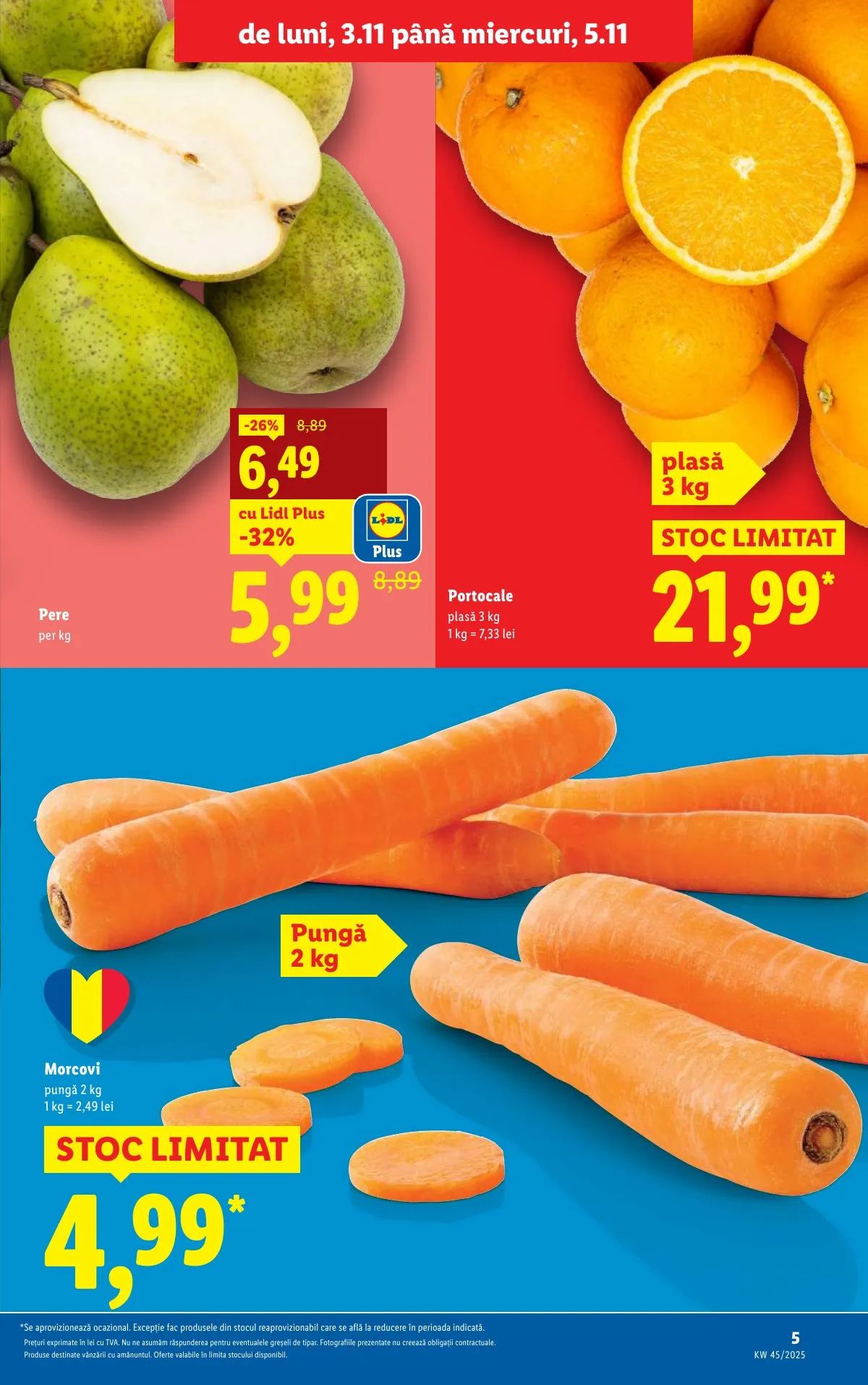 Lidl akciós újság Románia 11.03–11.09 – 5. oldal