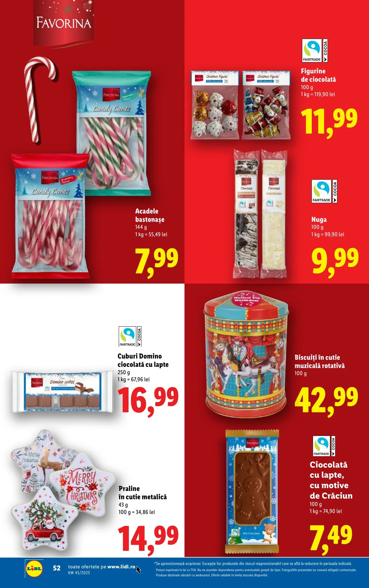 Lidl akciós újság Románia 11.03–11.09 – 52. oldal