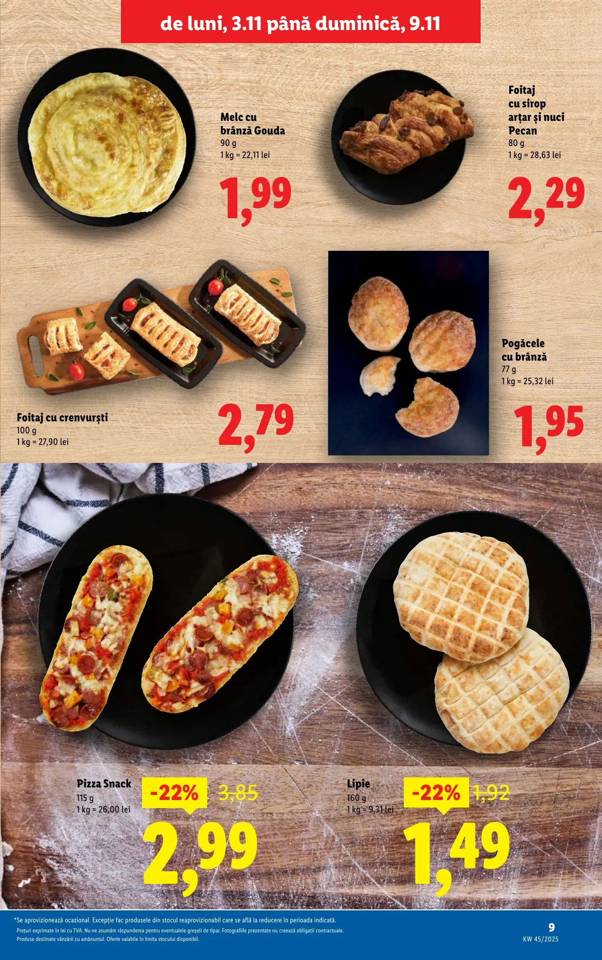 Lidl akciós újság Románia 11.03–11.09 – 9. oldal