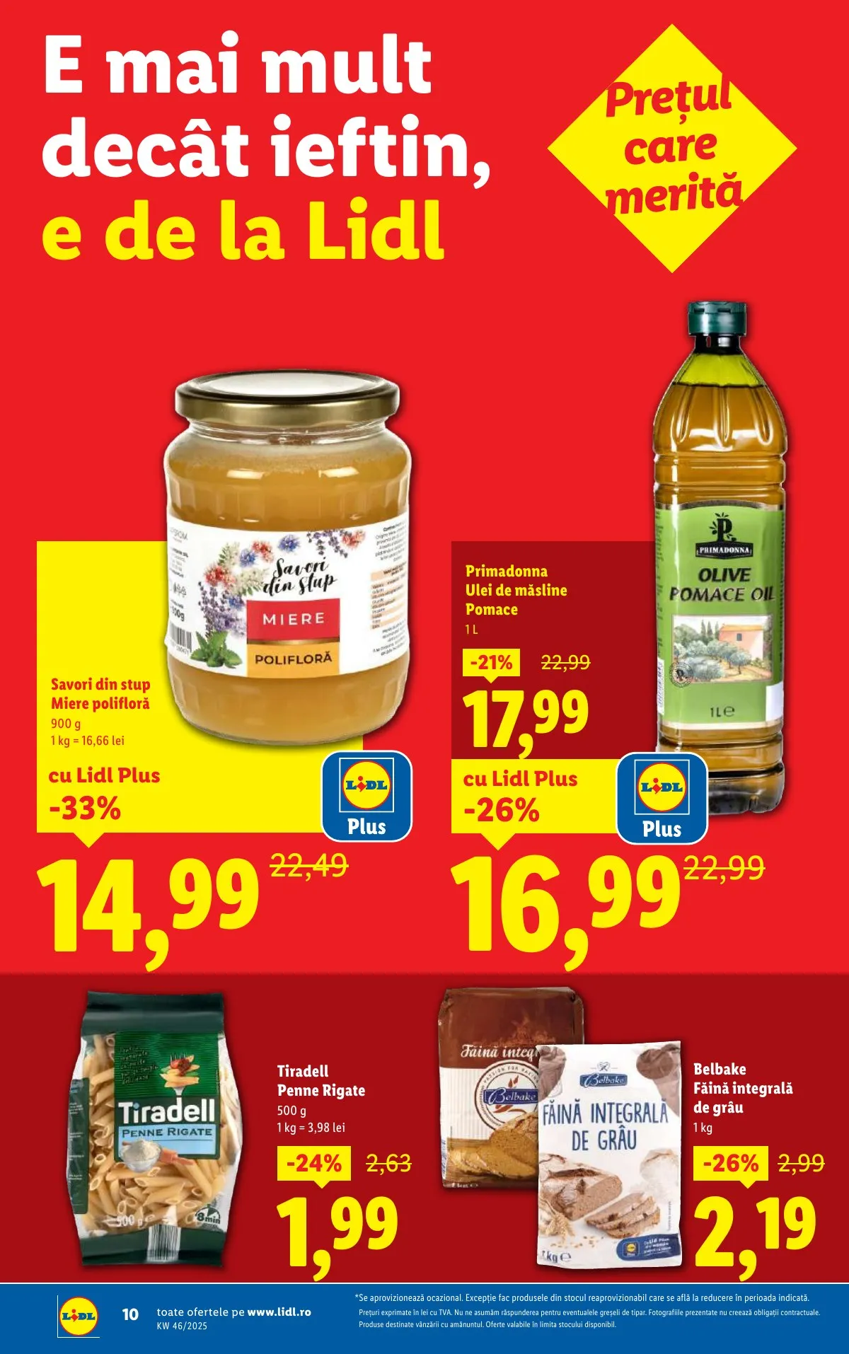 Lidl akciós újság Románia 11.10–11.16 – 10. oldal