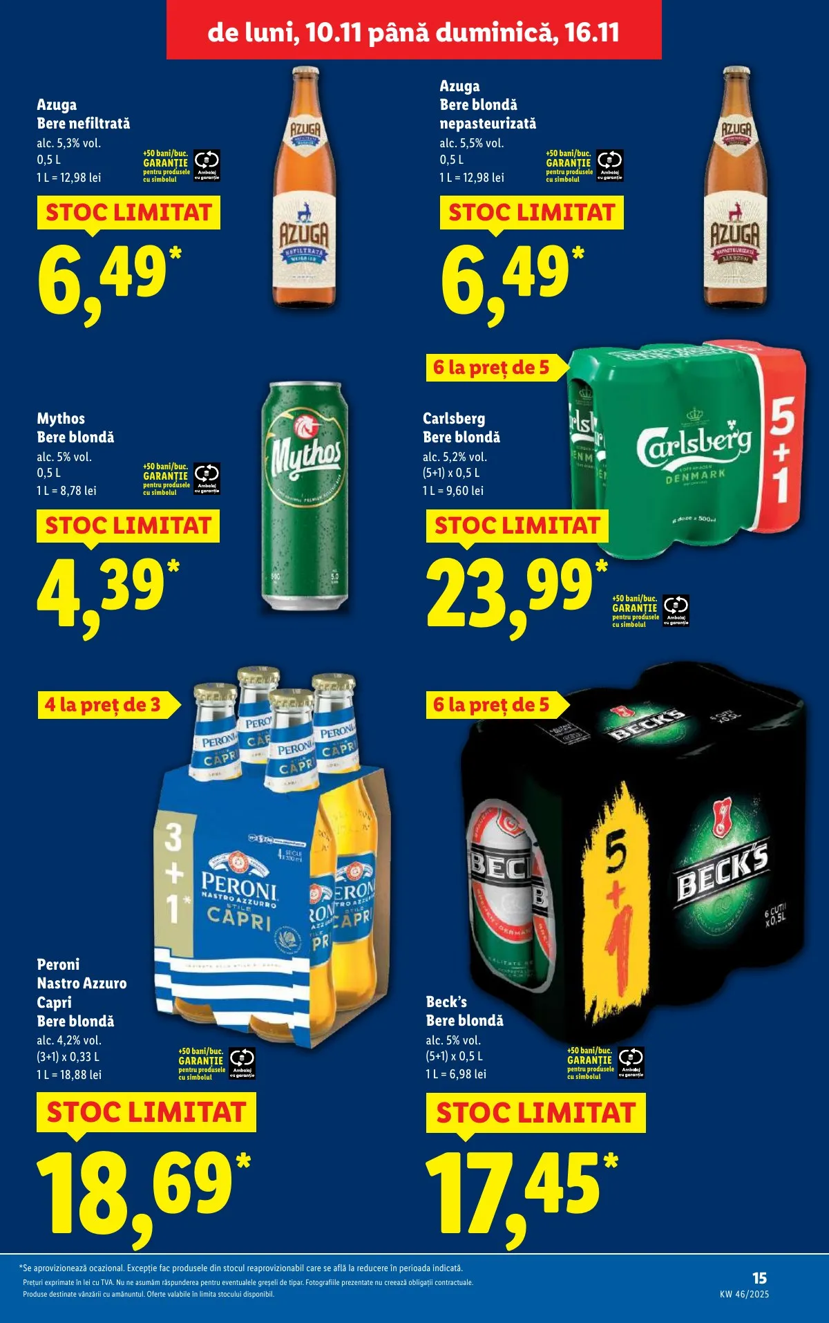 Lidl akciós újság Románia 11.10–11.16 – 15. oldal