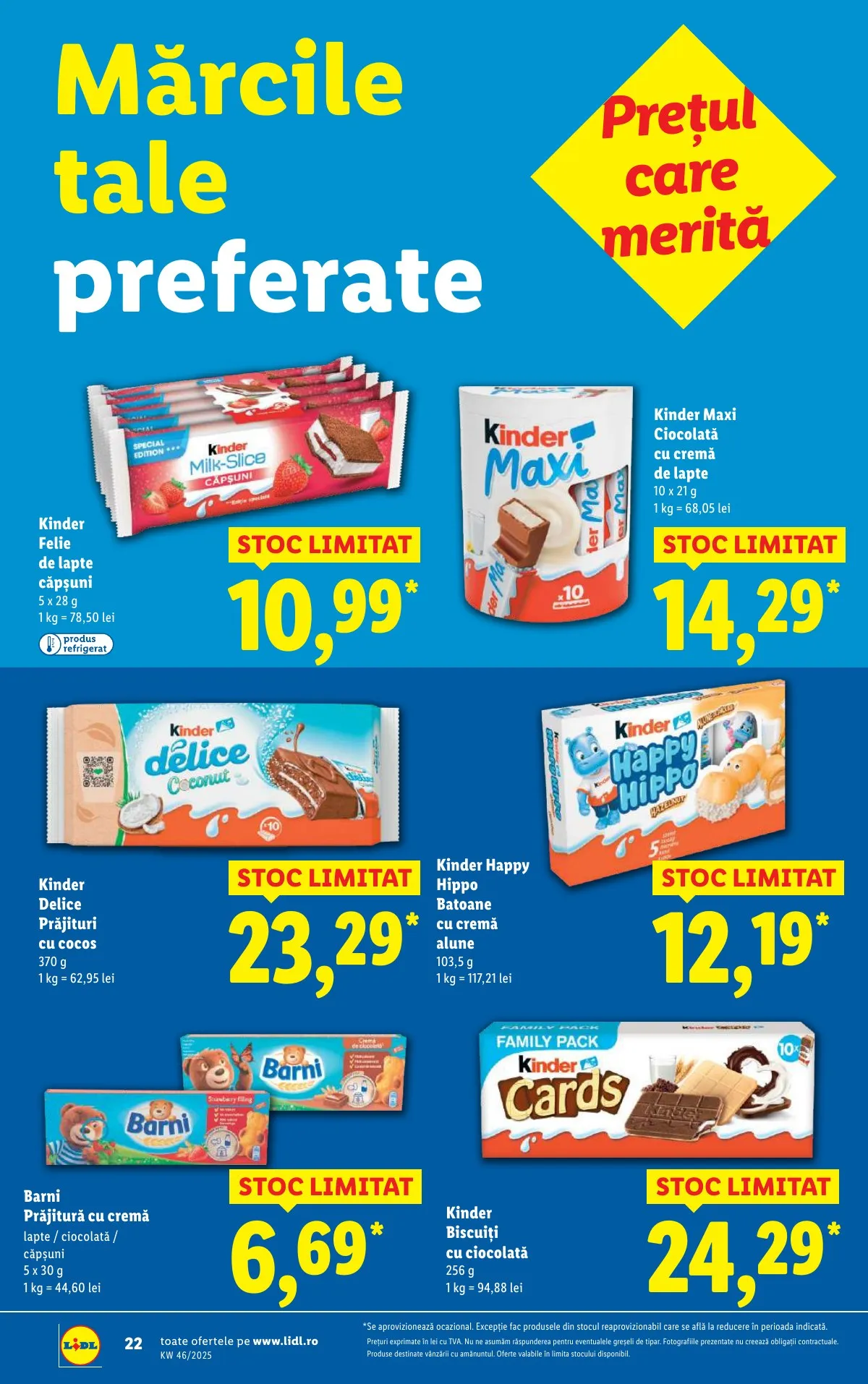 Lidl akciós újság Románia 11.10–11.16 – 22. oldal