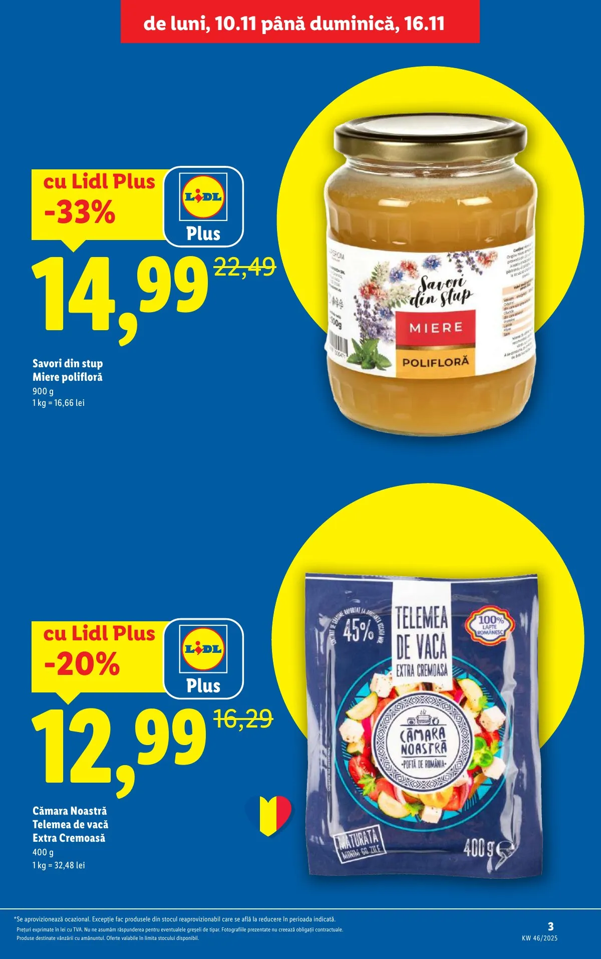 Lidl akciós újság Románia 11.10–11.16 – 3. oldal