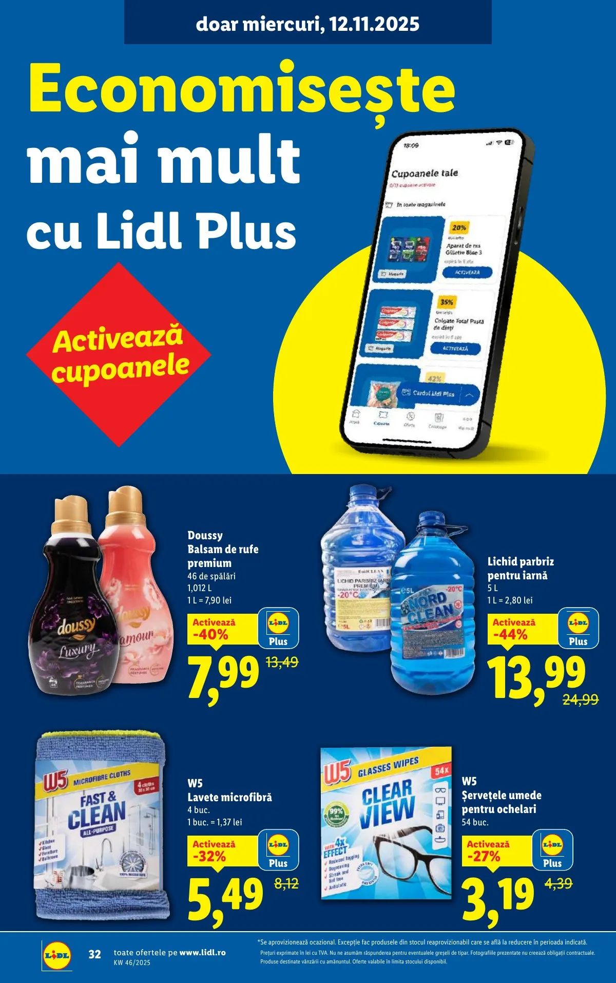 Lidl akciós újság Románia 11.10–11.16 – 32. oldal