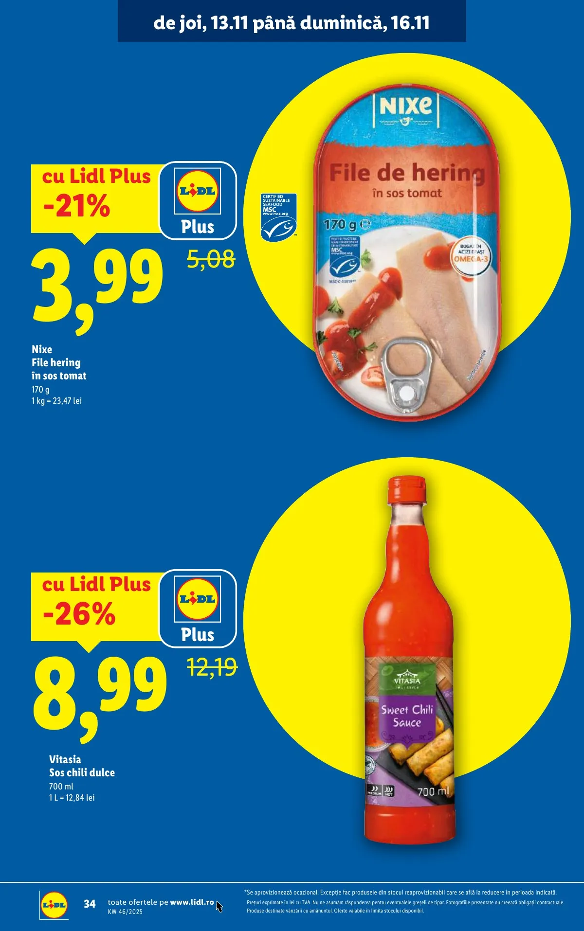 Lidl akciós újság Románia 11.10–11.16 – 34. oldal
