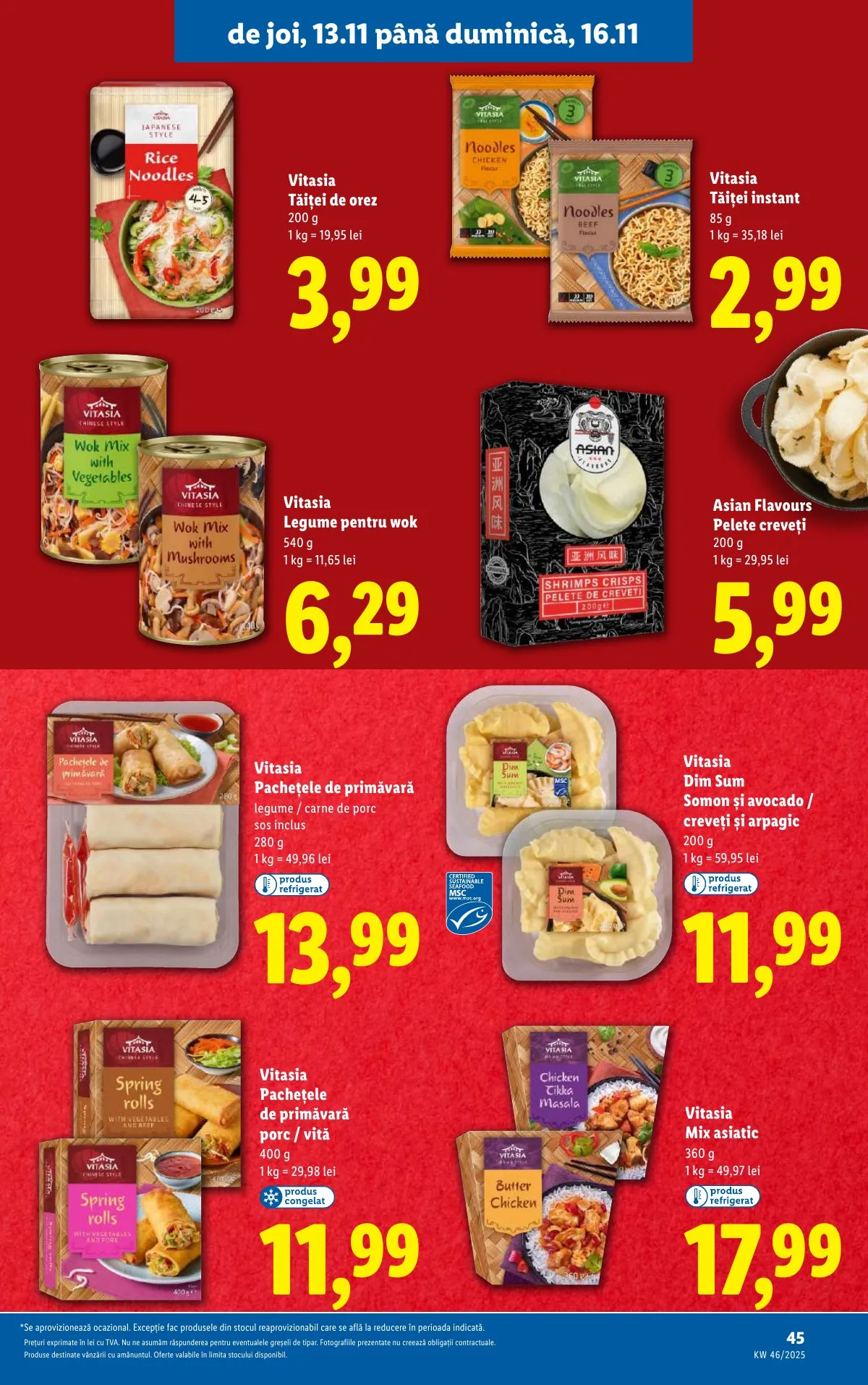 Lidl akciós újság Románia 11.10–11.16 – 45. oldal