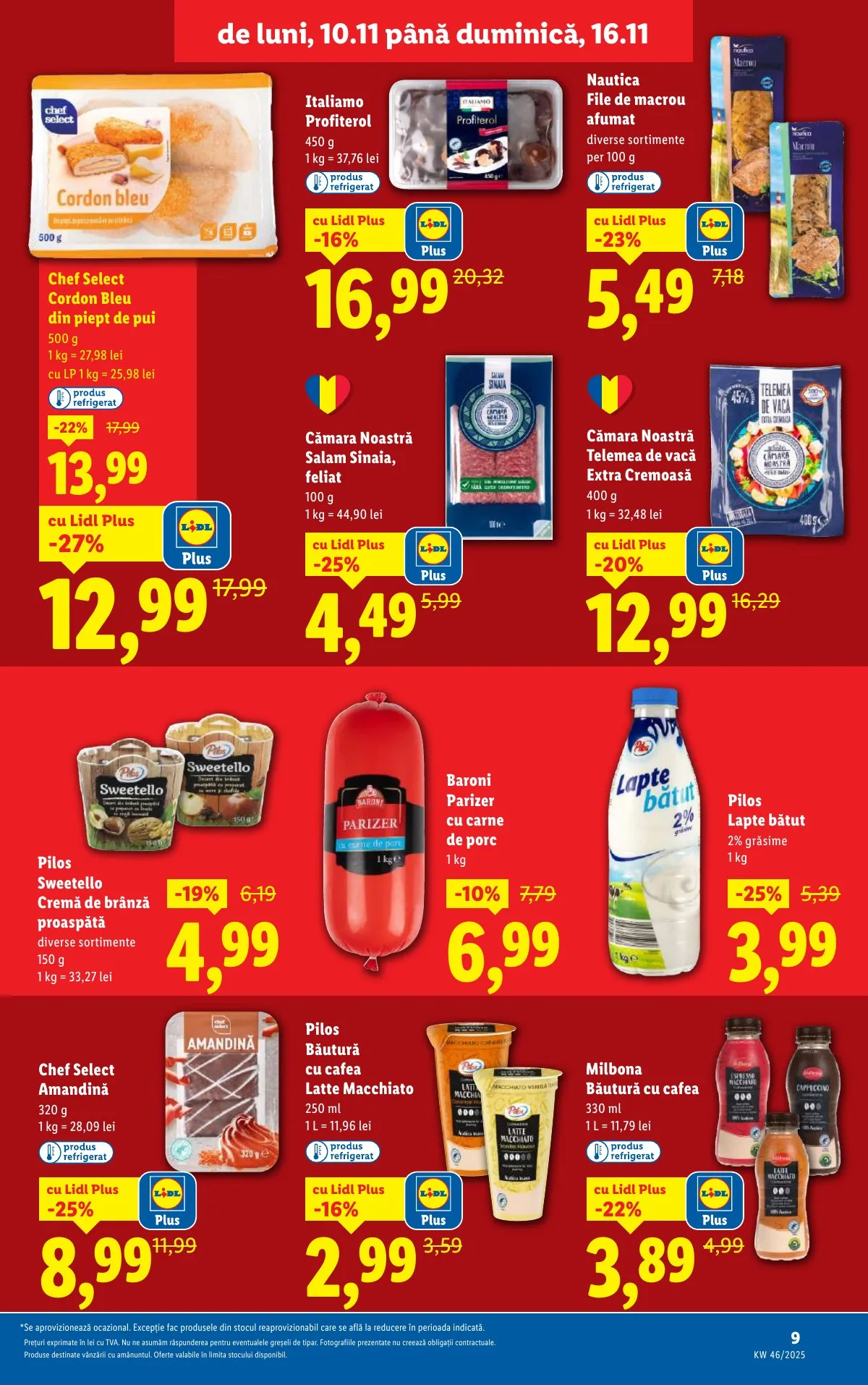 Lidl akciós újság Románia 11.10–11.16 – 9. oldal