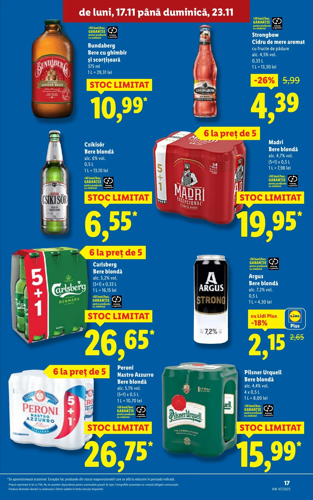 Lidl akciós újság Románia 11.17–11.23 – 17. oldal