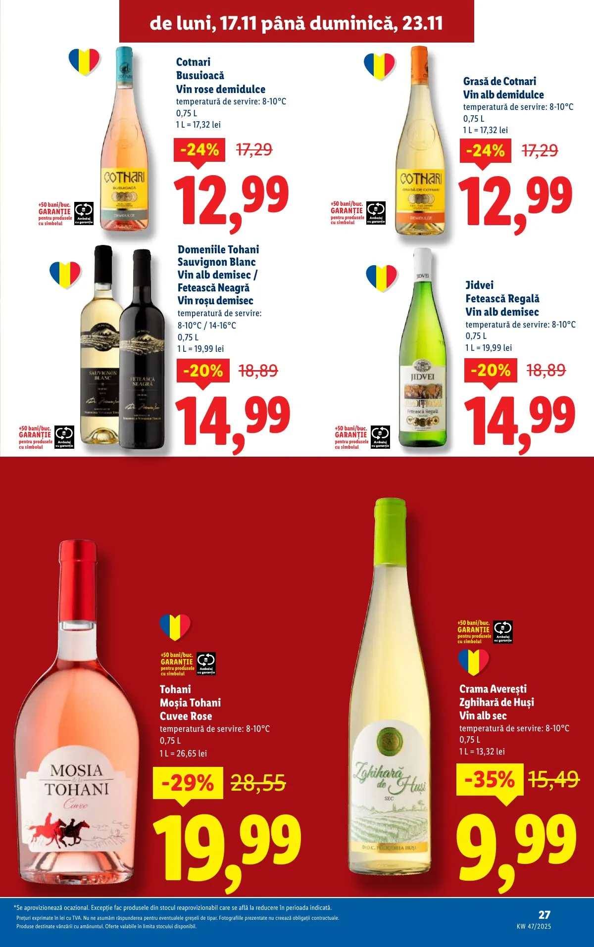 Lidl akciós újság Románia 11.17–11.23 – 27. oldal